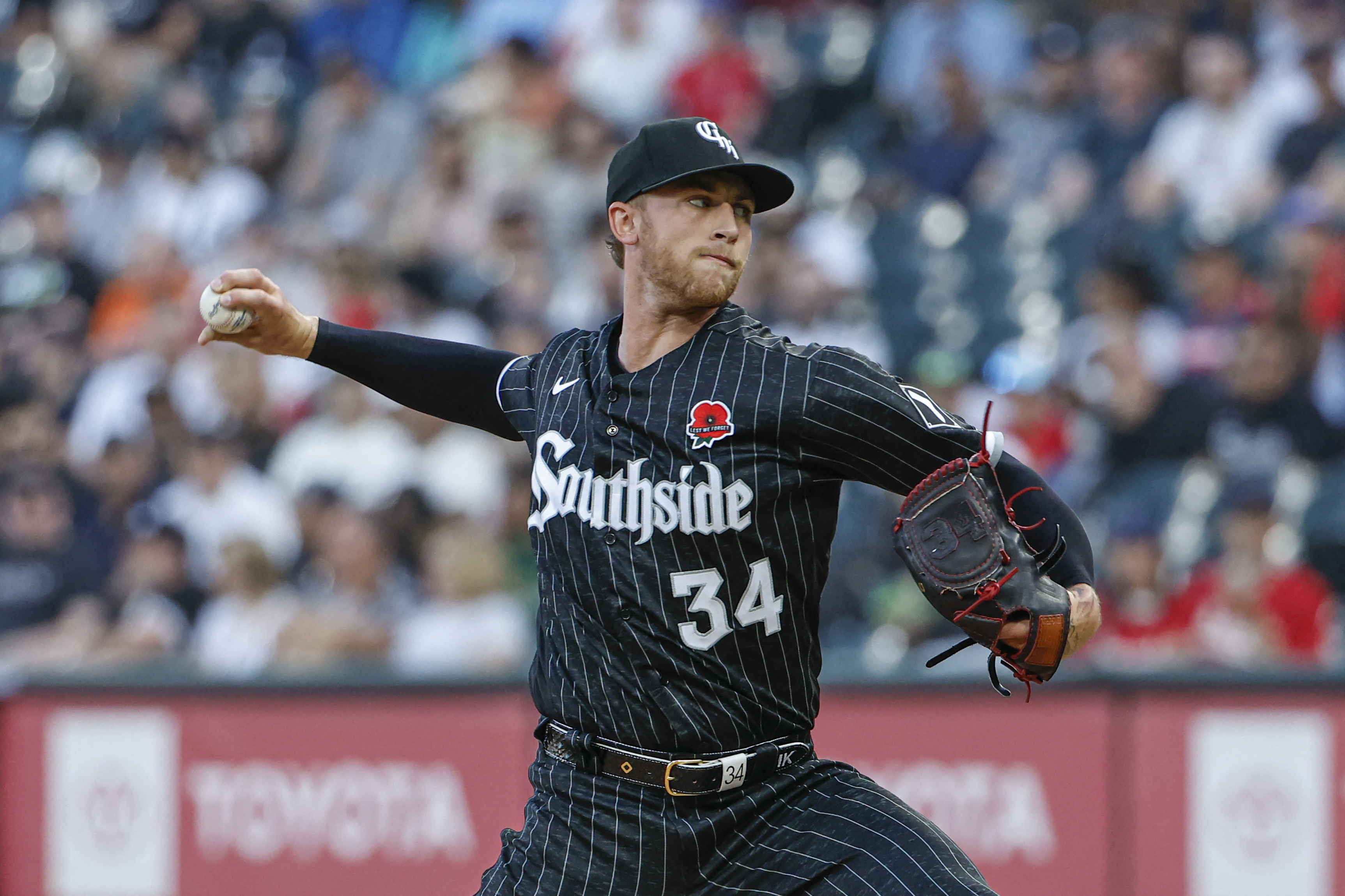 MLB White Sox Southside 34 Michael Kopech Black 2021 City Cool