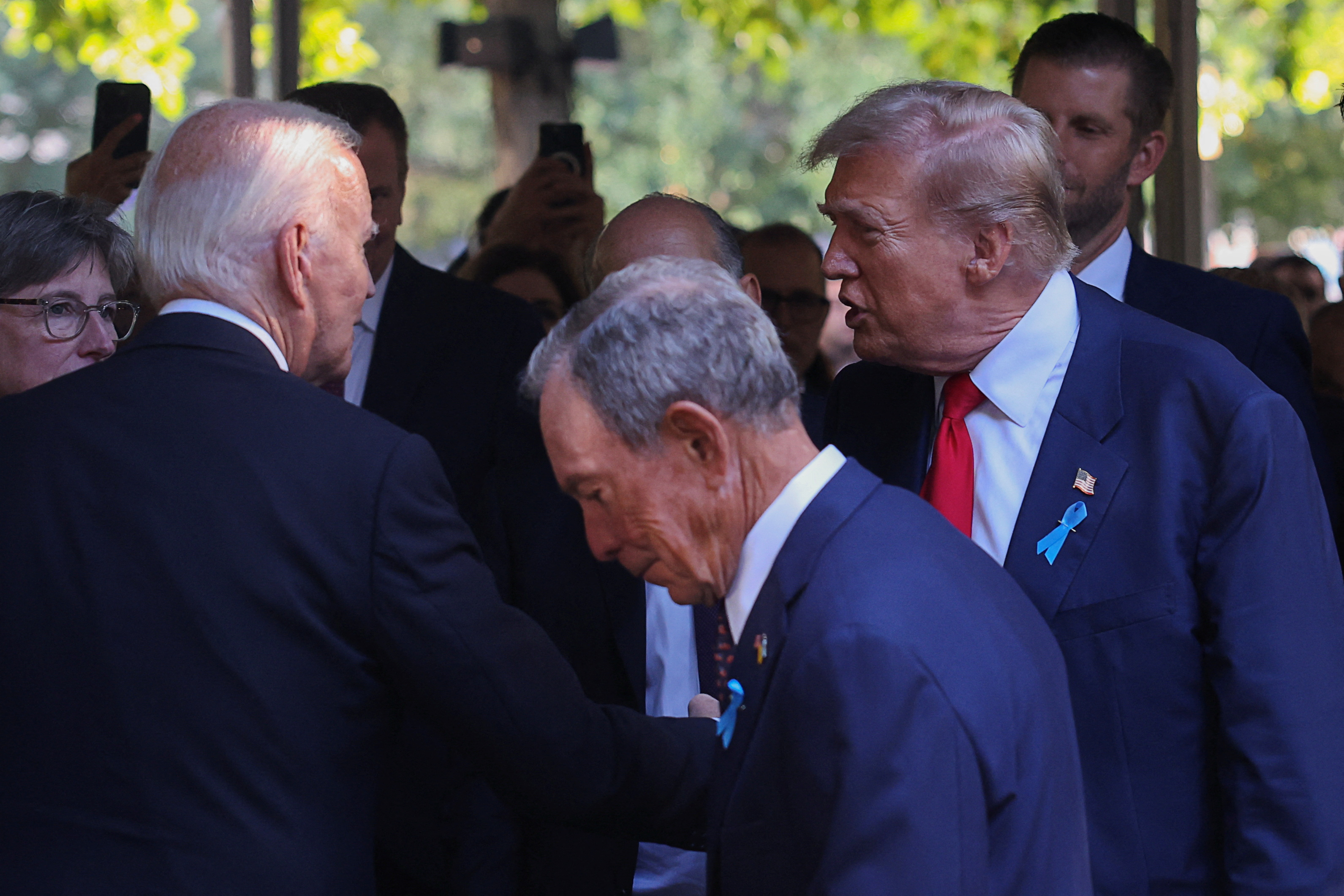 Biden, Harris and Trump visit Sept. 11 sites to mark 2001 attacks | Reuters