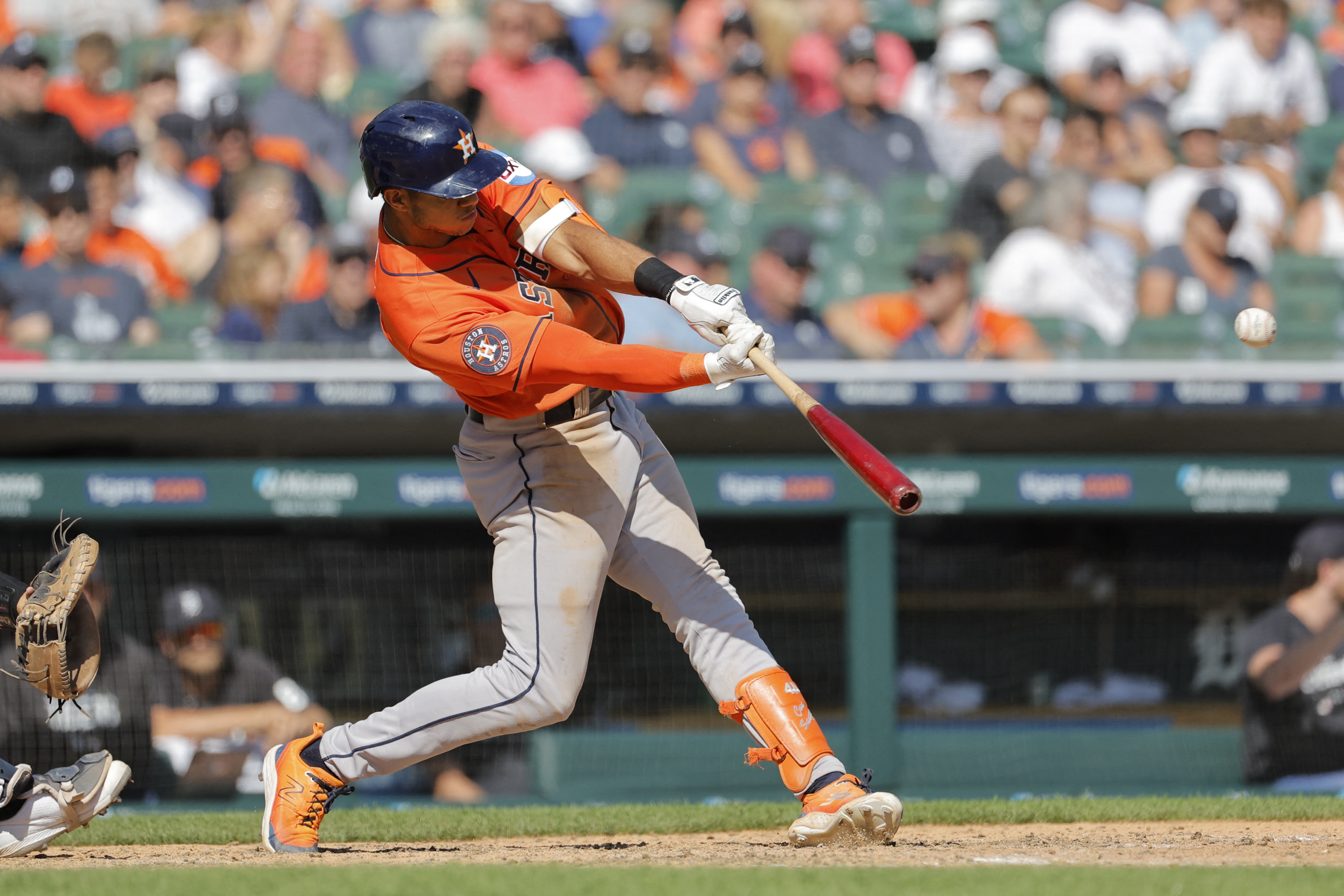 Houston Astros' Jeremy Peña collects 5 hits vs. Detroit Tigers