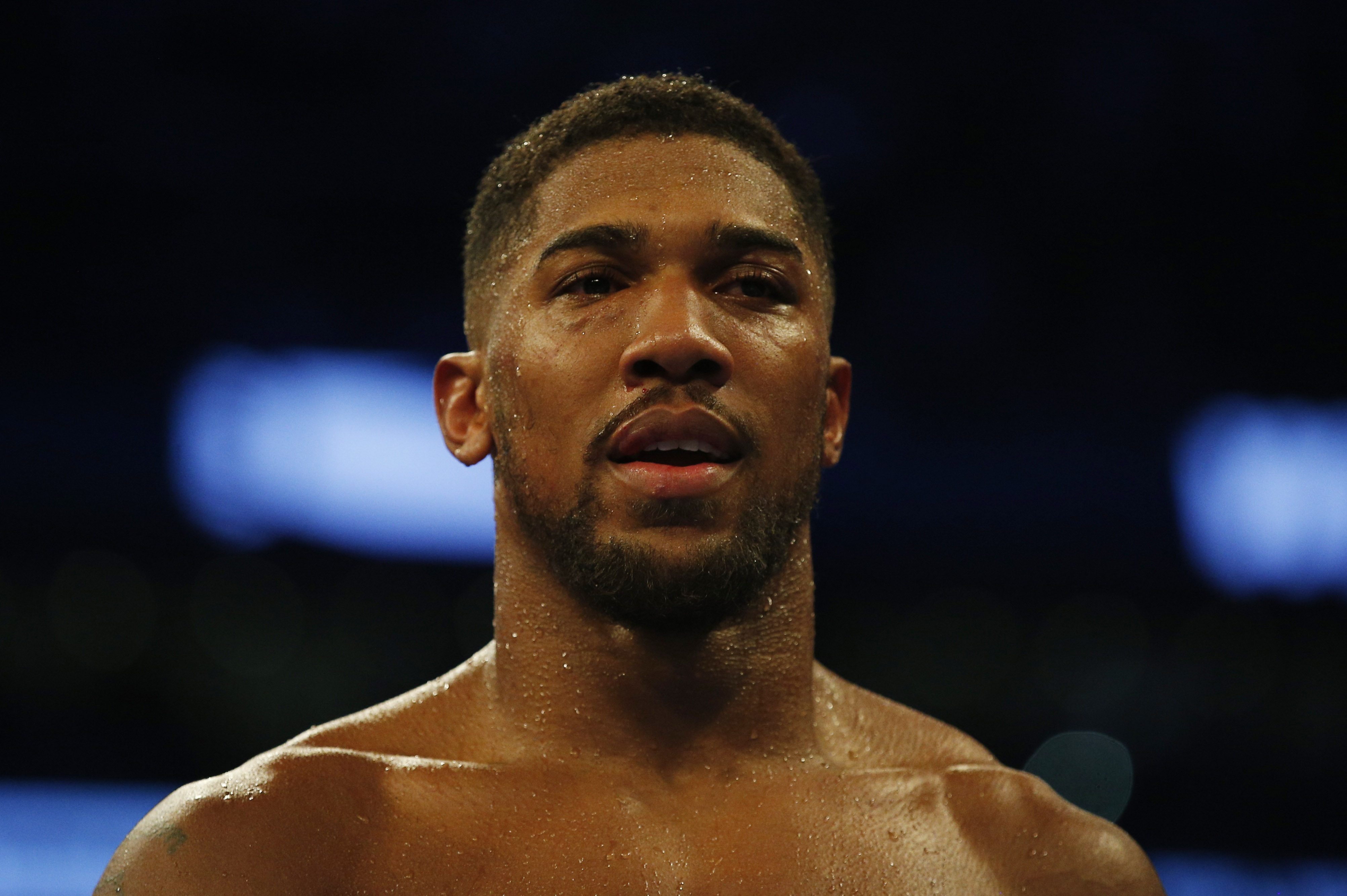 Britains Joshua signs broadcast deal with DAZN Reuters