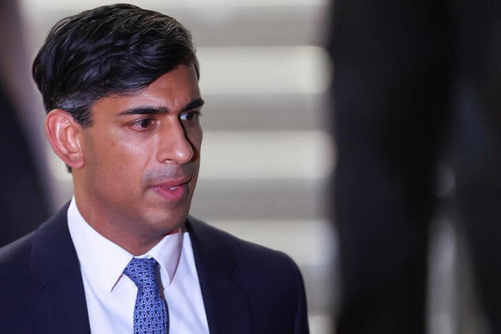 British Prime Minister Rishi Sunak gives evidence to the UK COVID Inquiry in London