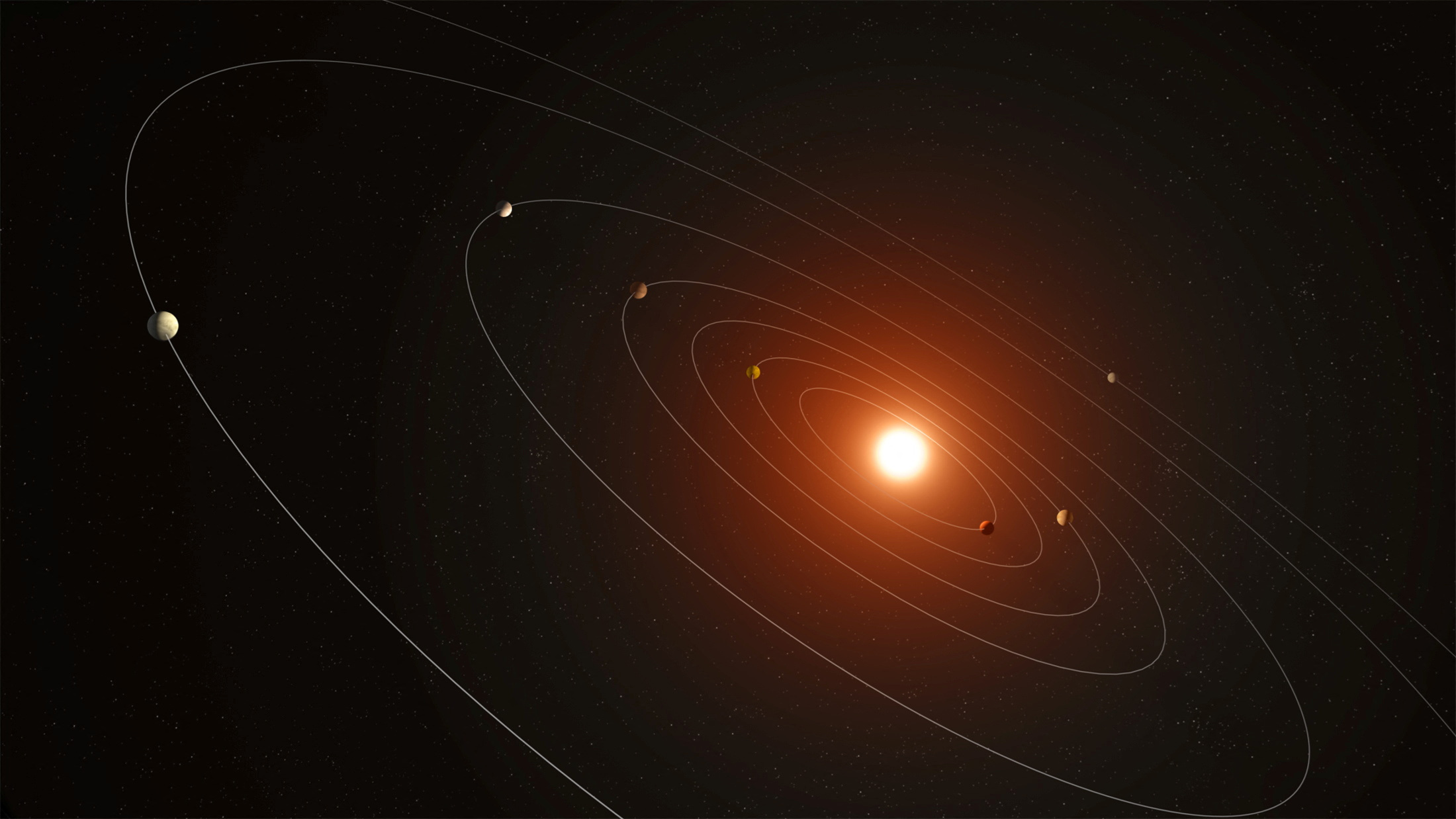 Astronomers find seven planets being 'fried' by their star | Reuters