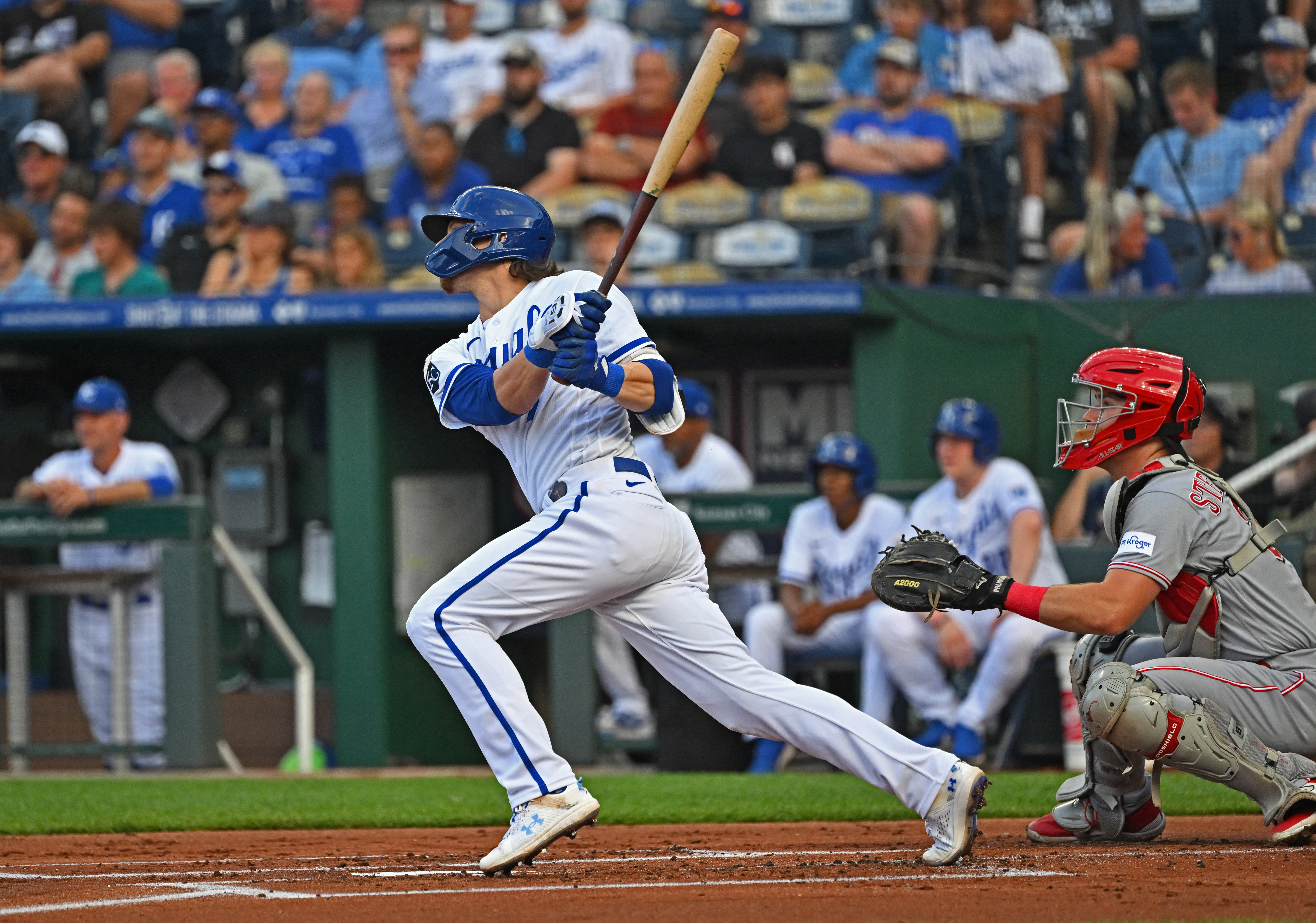 Jonathan India, Matt McLain homer in Reds' sweep of Royals