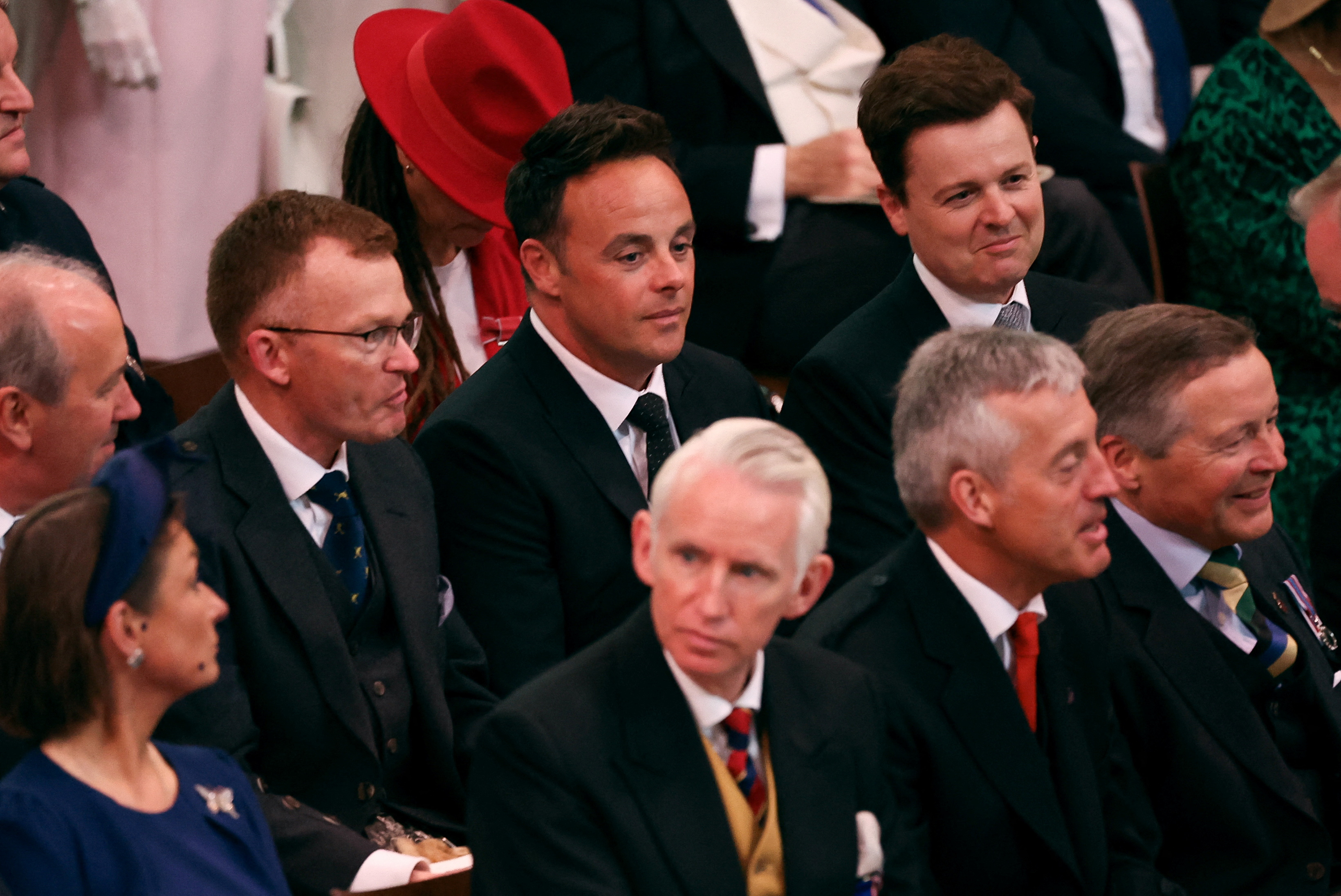 In the audience at the coronation - May 6, 2023 | Reuters