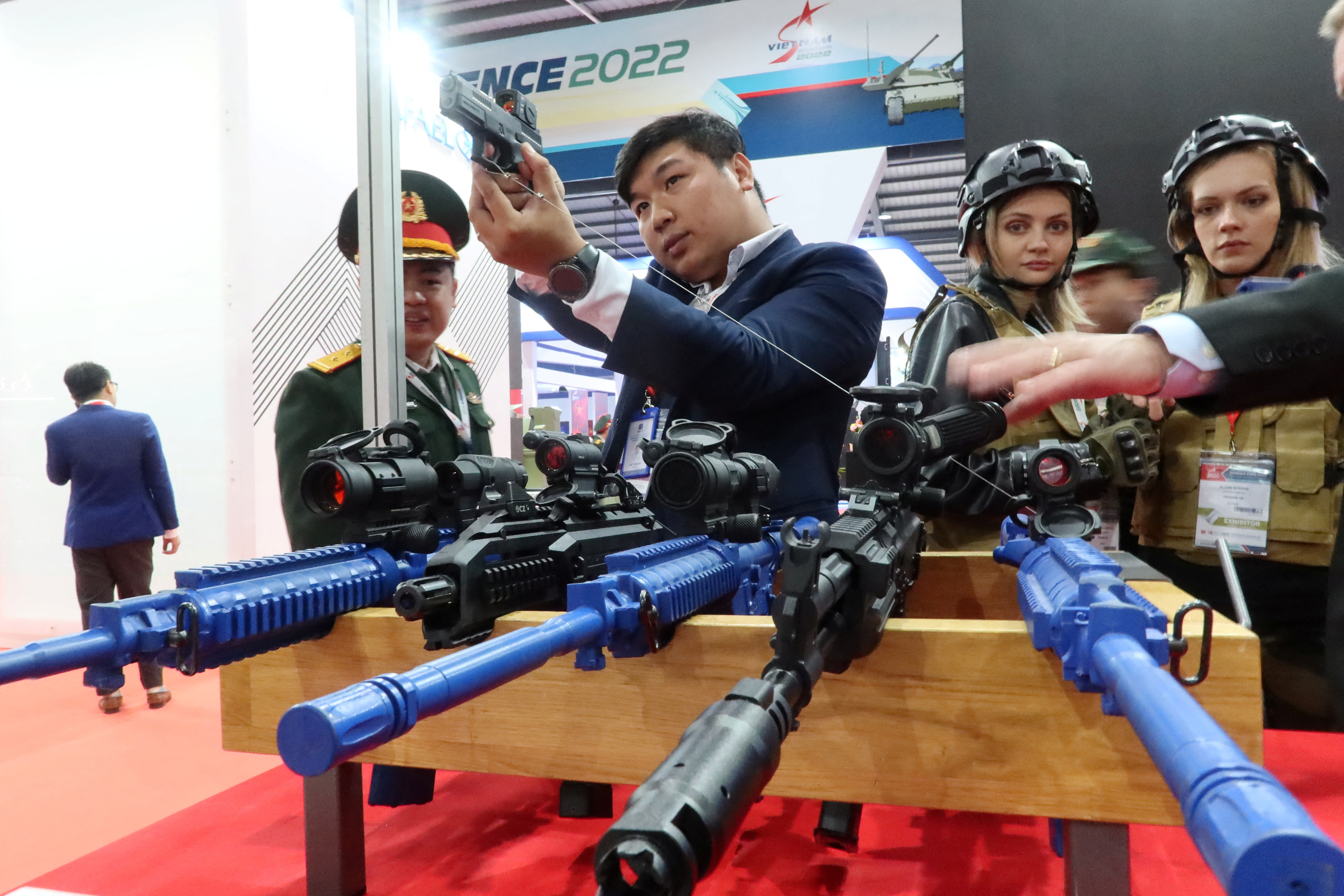 Vietnam International Defence Expo 2022 in Hanoi