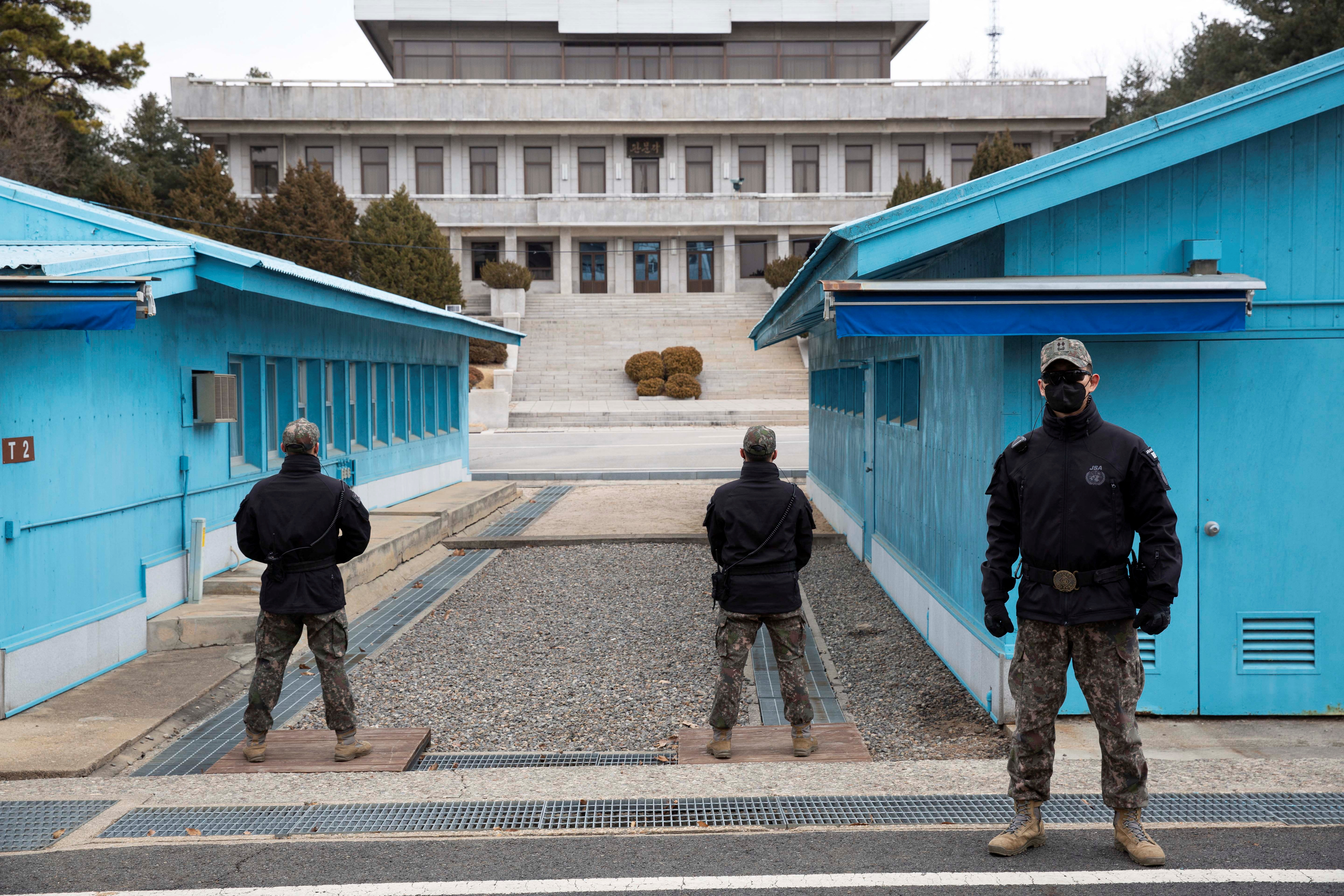 Joint Security Area (JSA) in DMZ