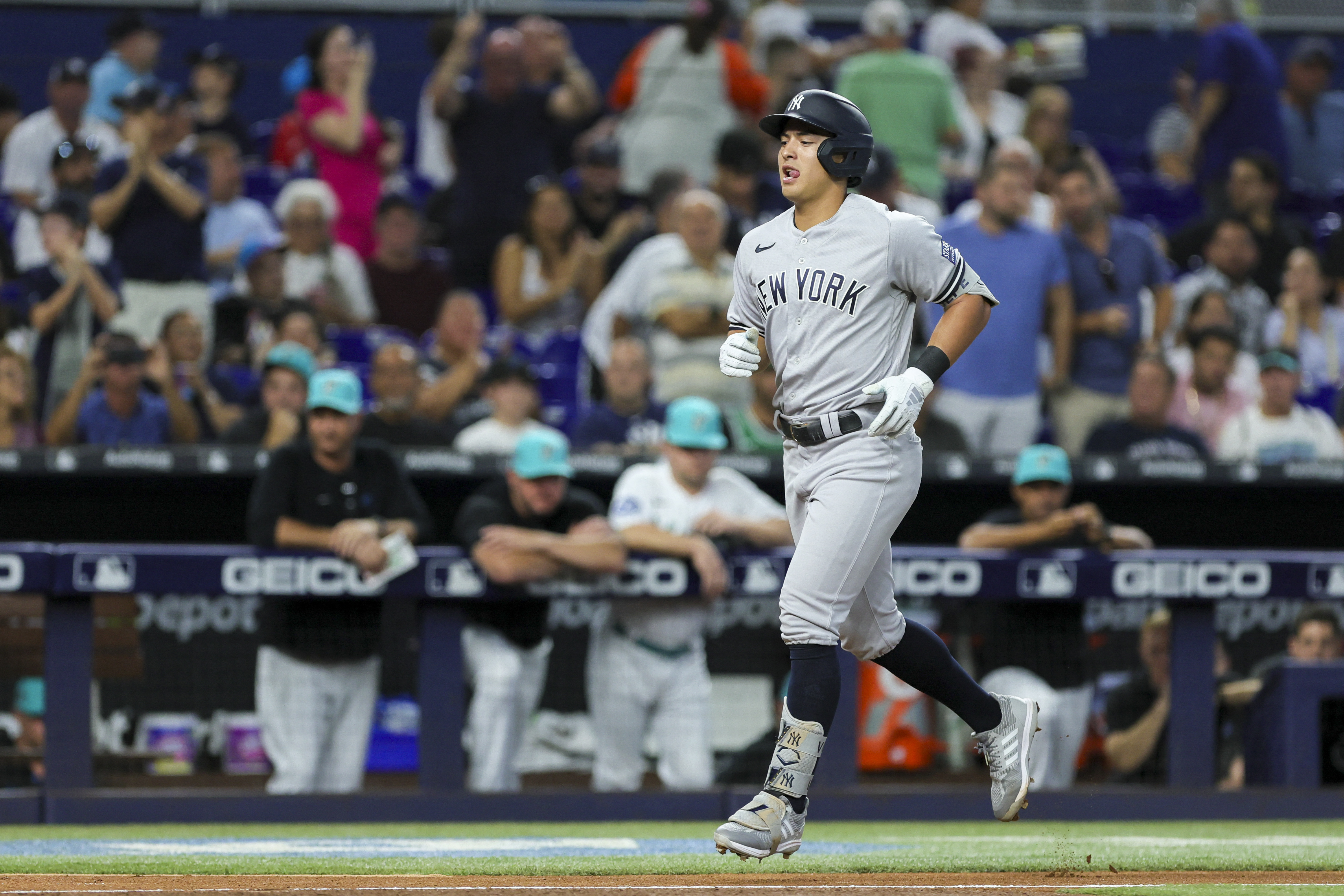 MLB roundup: Judge, Volpe spark Yankees to win over Marlins