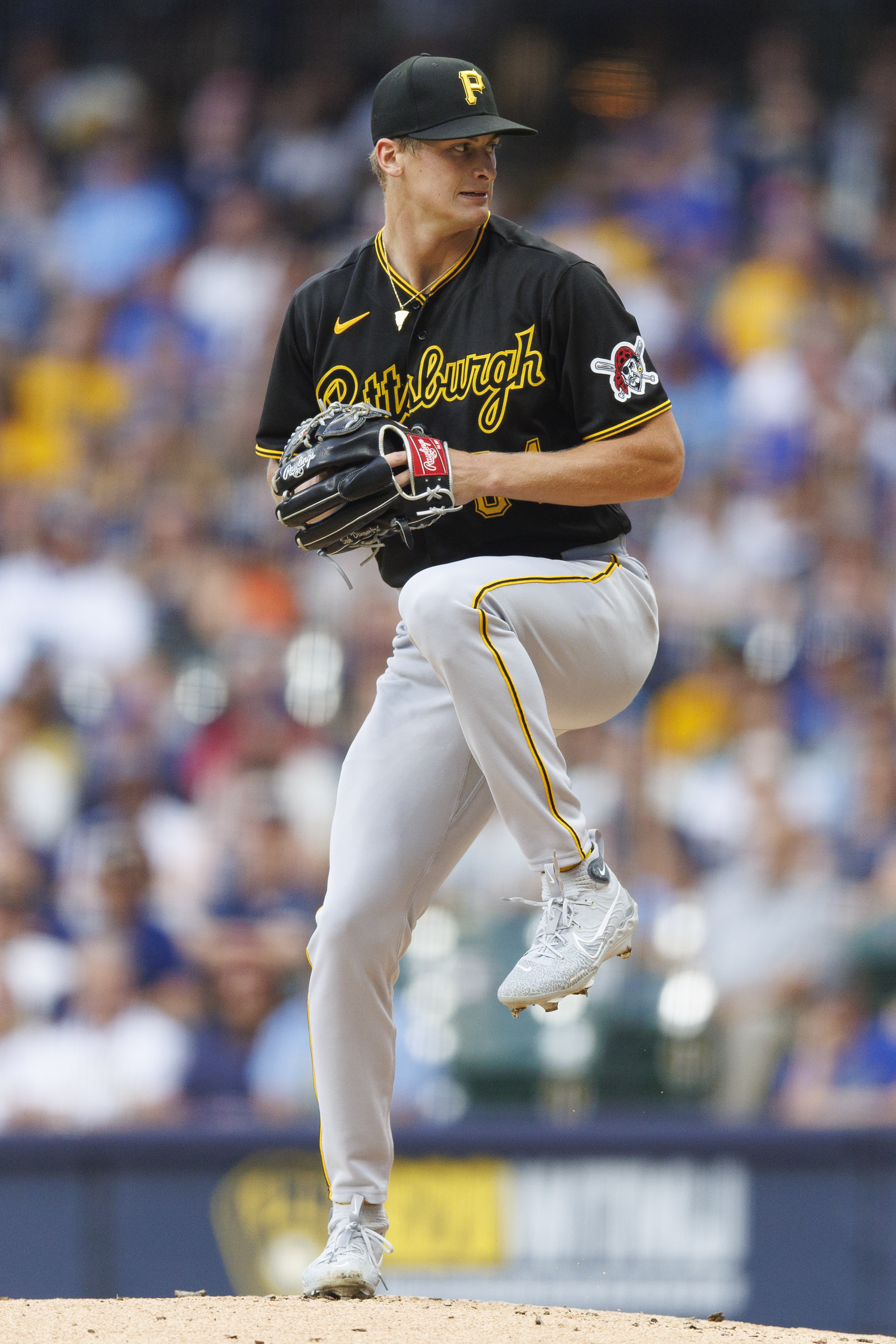 Photo: Pirates Alfonso Rivas Celebrates Homer Against Nationals -  PIT2023091412 