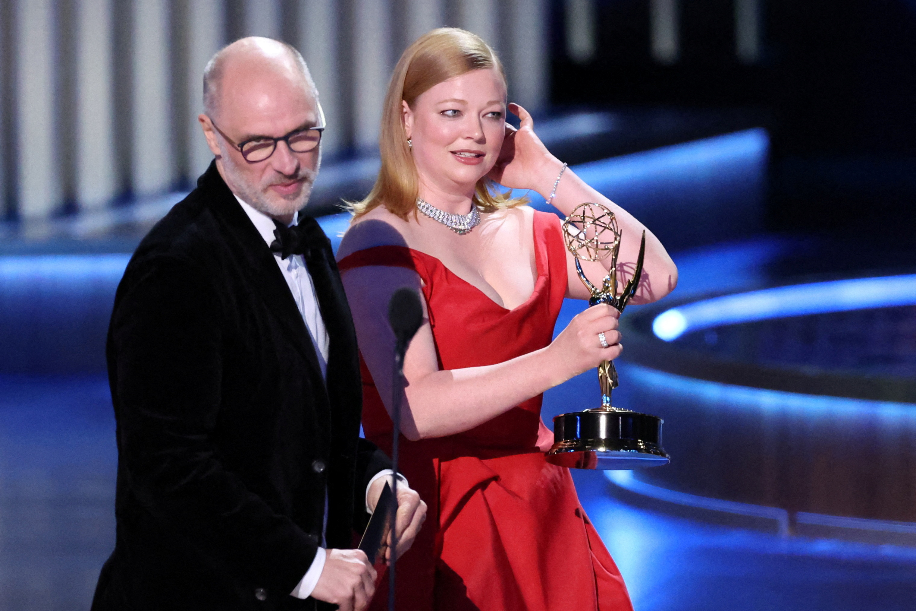 Succession The Bear Prevail At Nostalgic Emmy Awards Reuters