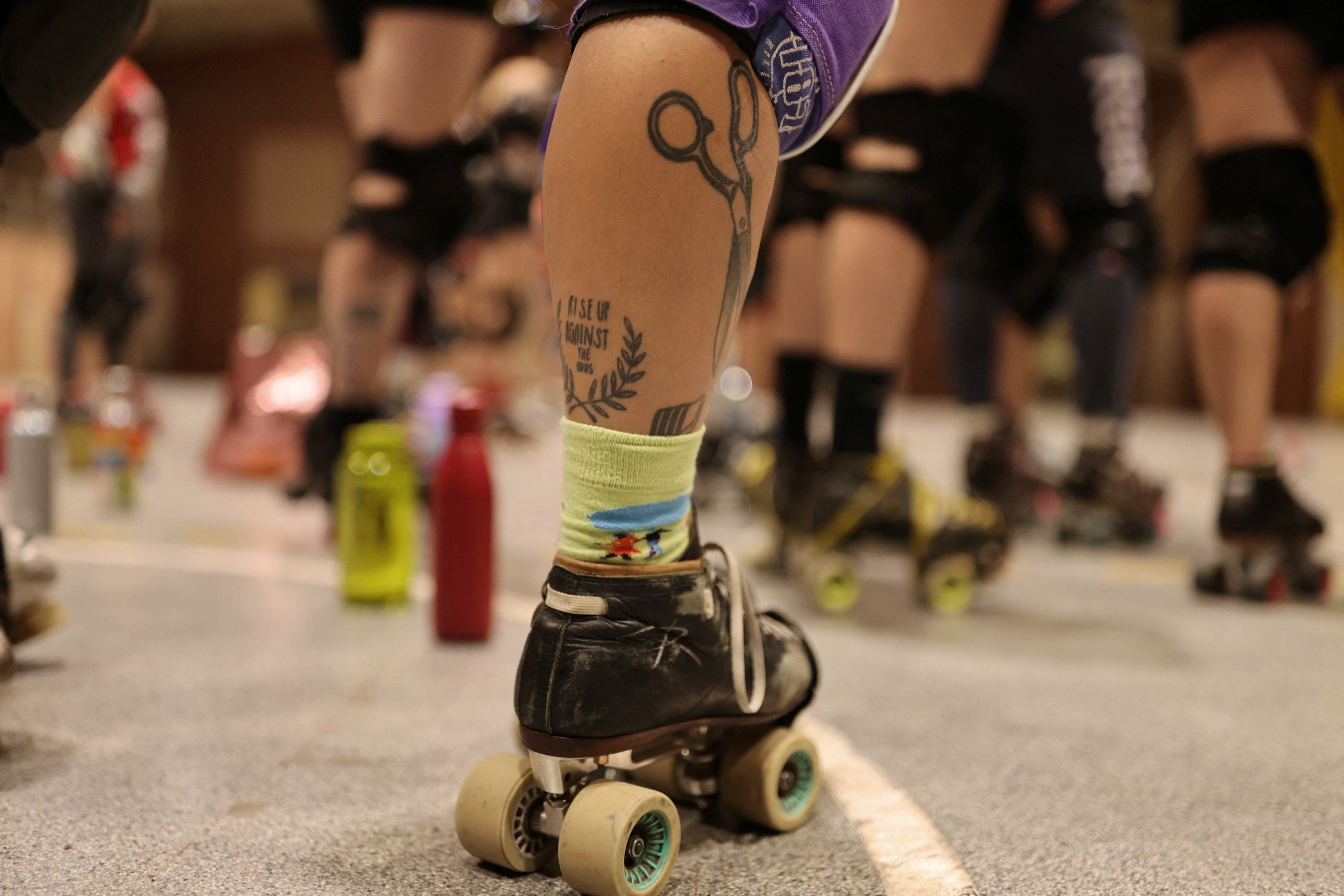 rollerblade in Tattoos  Search in 13M Tattoos Now  Tattoodo