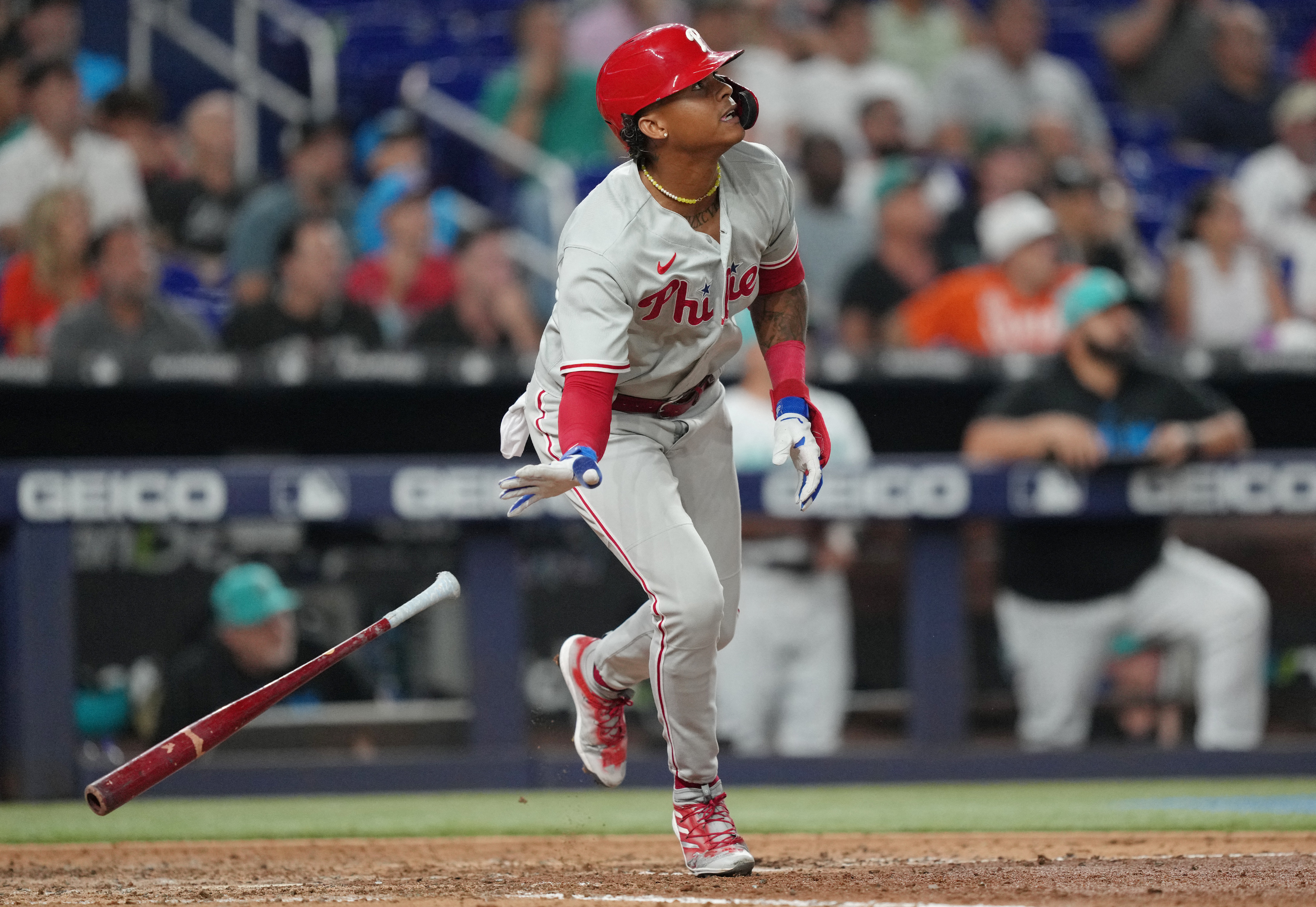 Cristian Pache's HR in ninth propels Phillies past Marlins