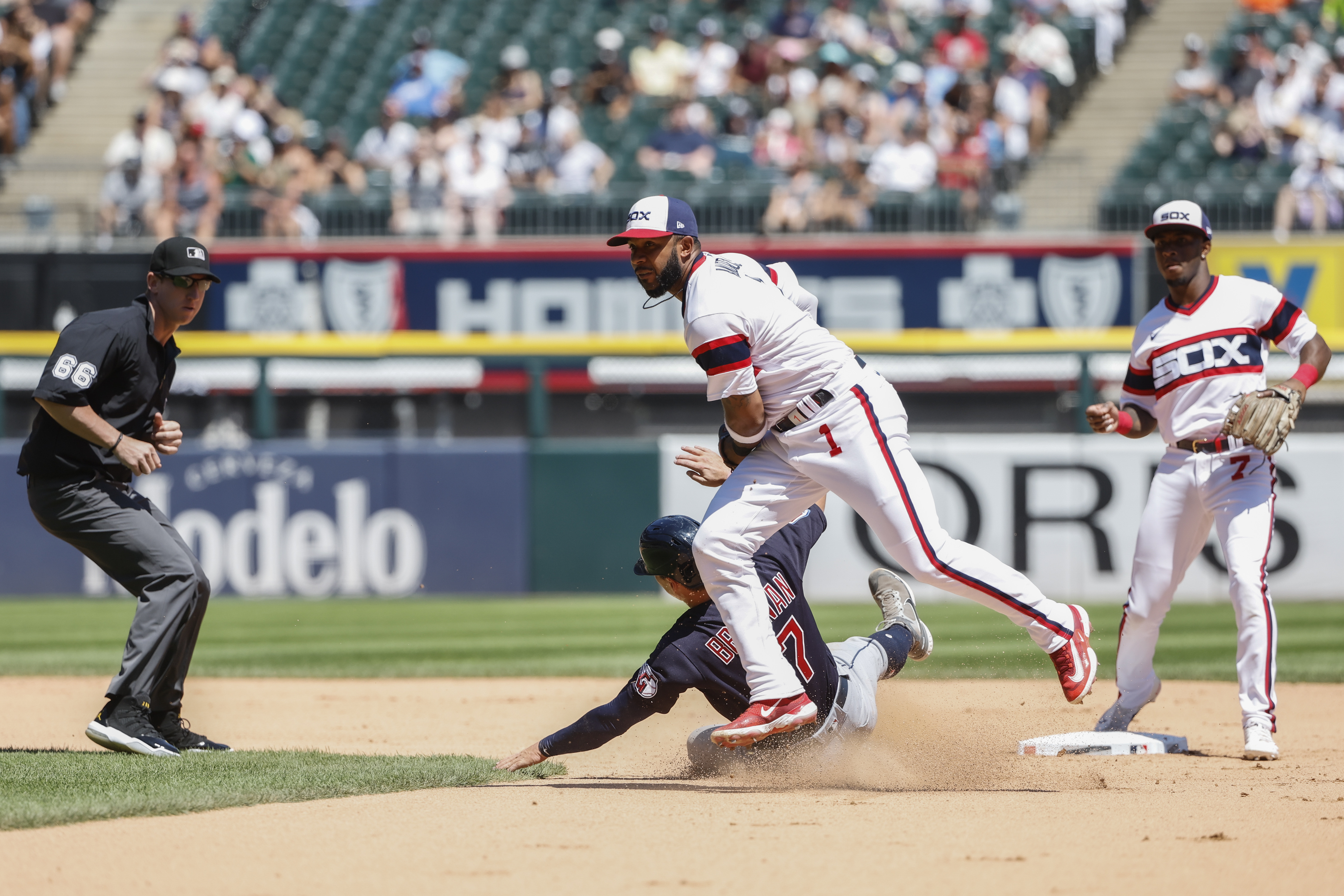 Jose Ramirez goes yard twice, Guardians blank White Sox