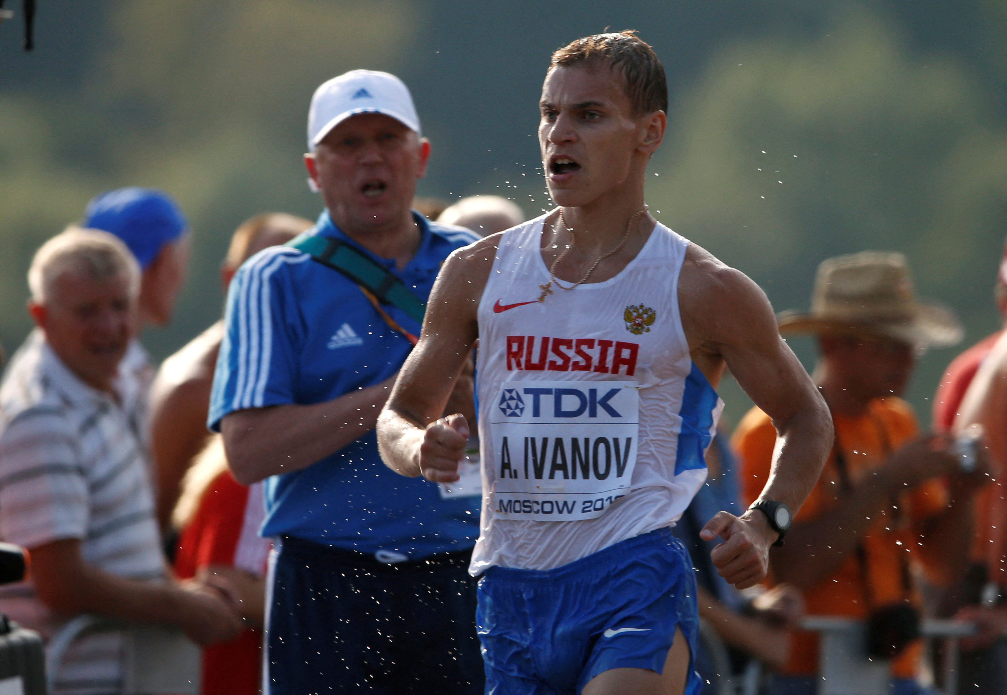Russian race walker Ivanov, Indian discus thrower Dhillon banned by AIU Reuters