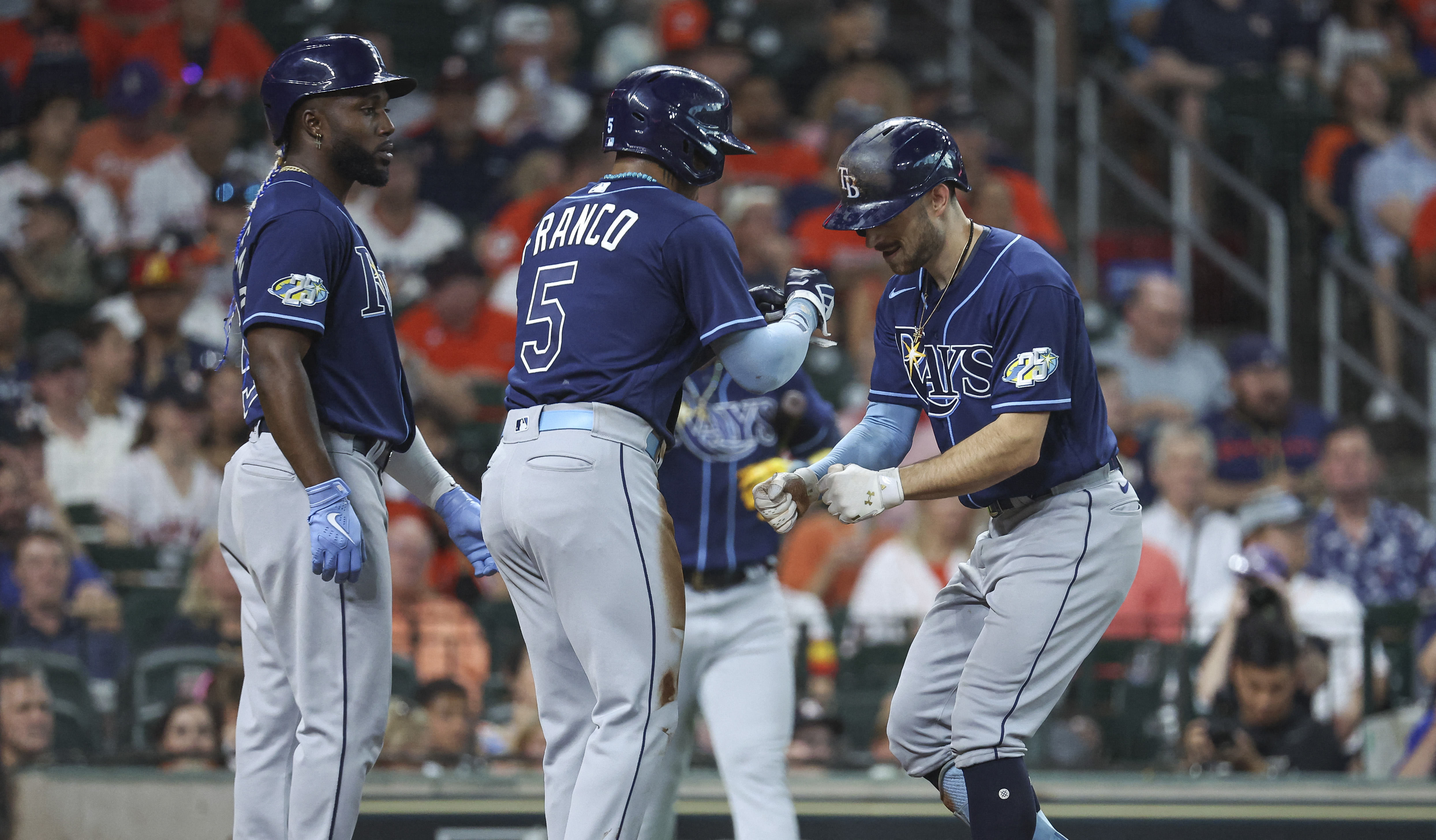 Jose Siri homers and drives in 3 runs to help Rays rout Tigers 8-0 - ABC  News