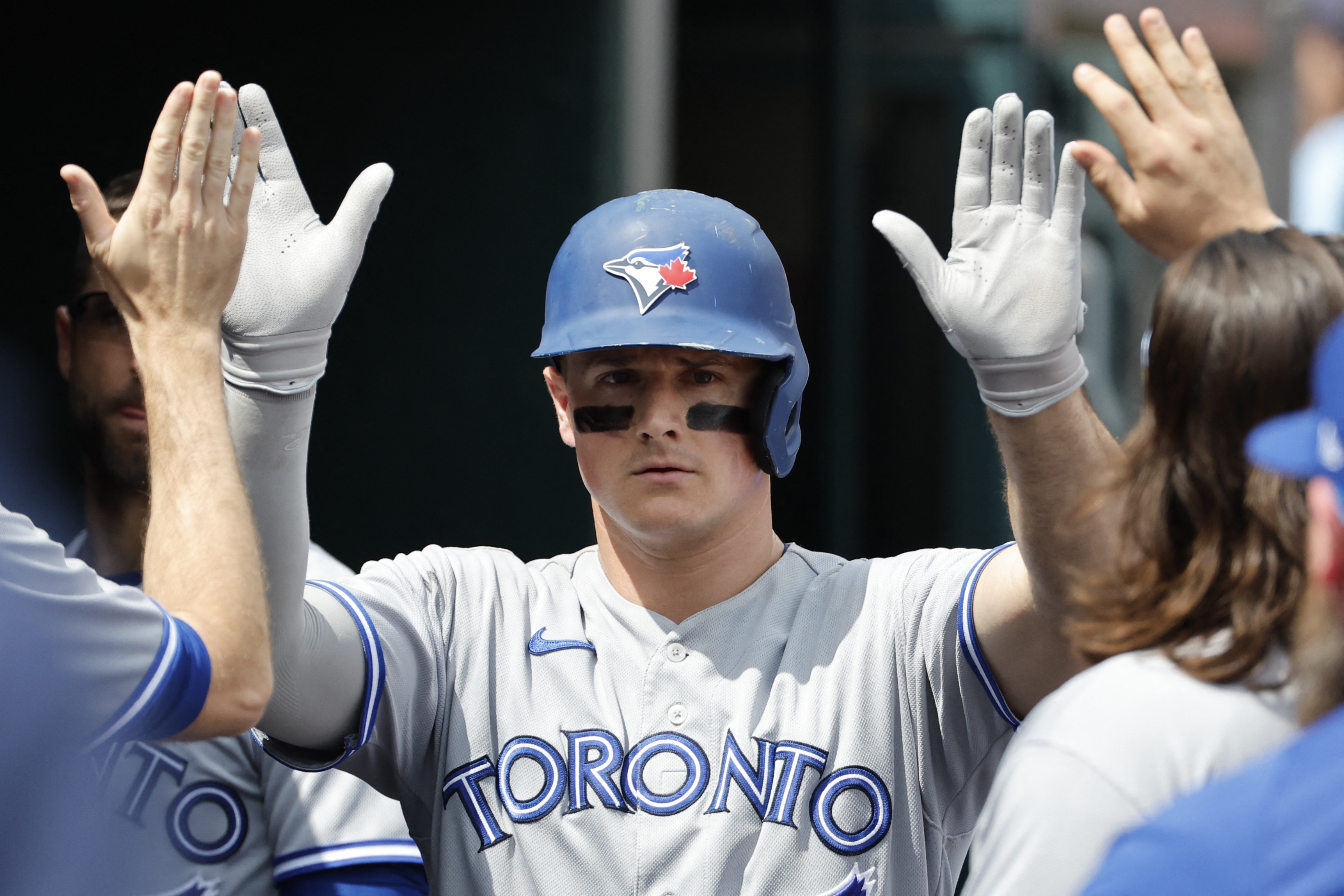 Which Tigers players have also played for the Blue Jays? MLB