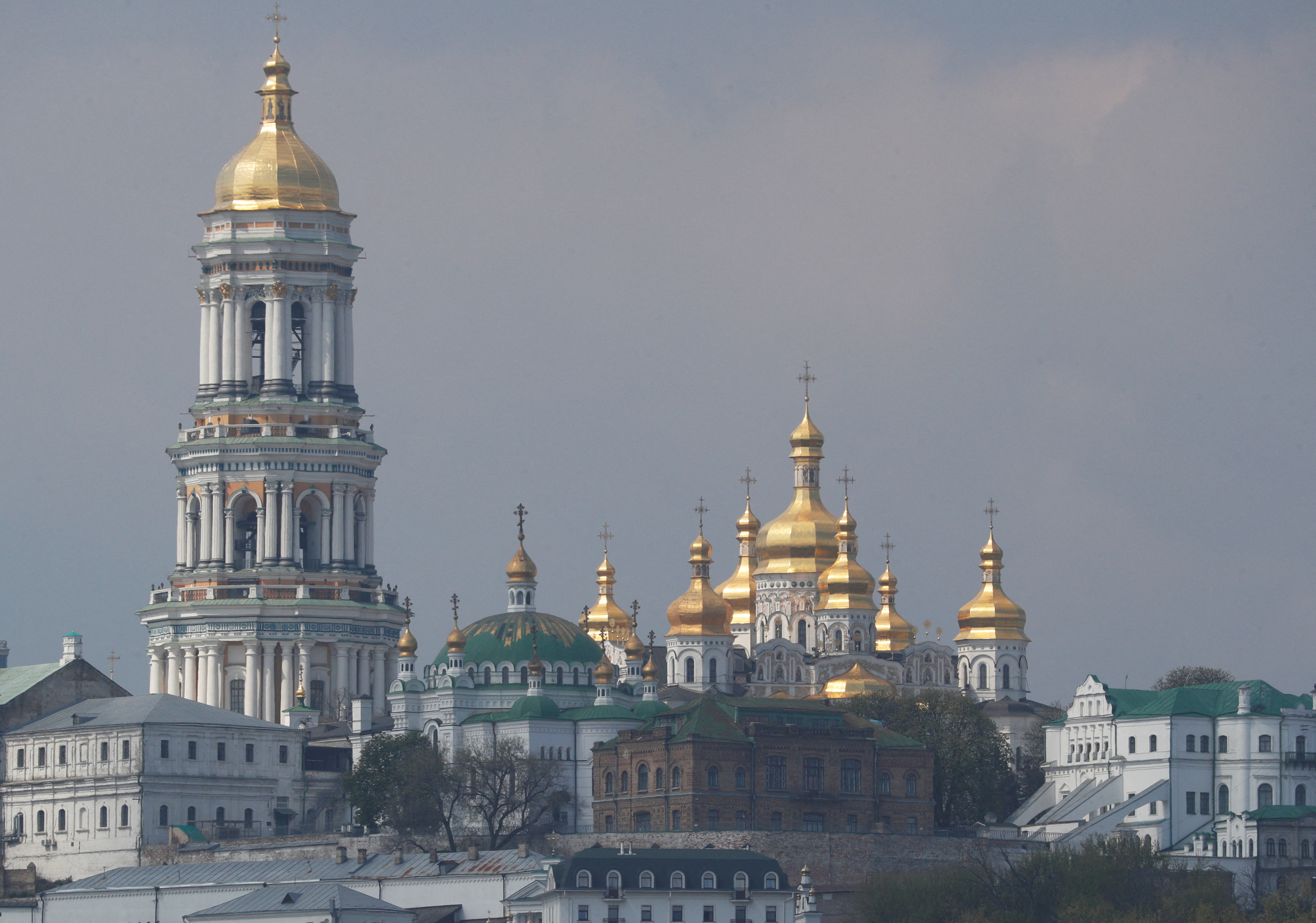 A general view shows the Kiev Pechersk Lavra monastery in Kiev