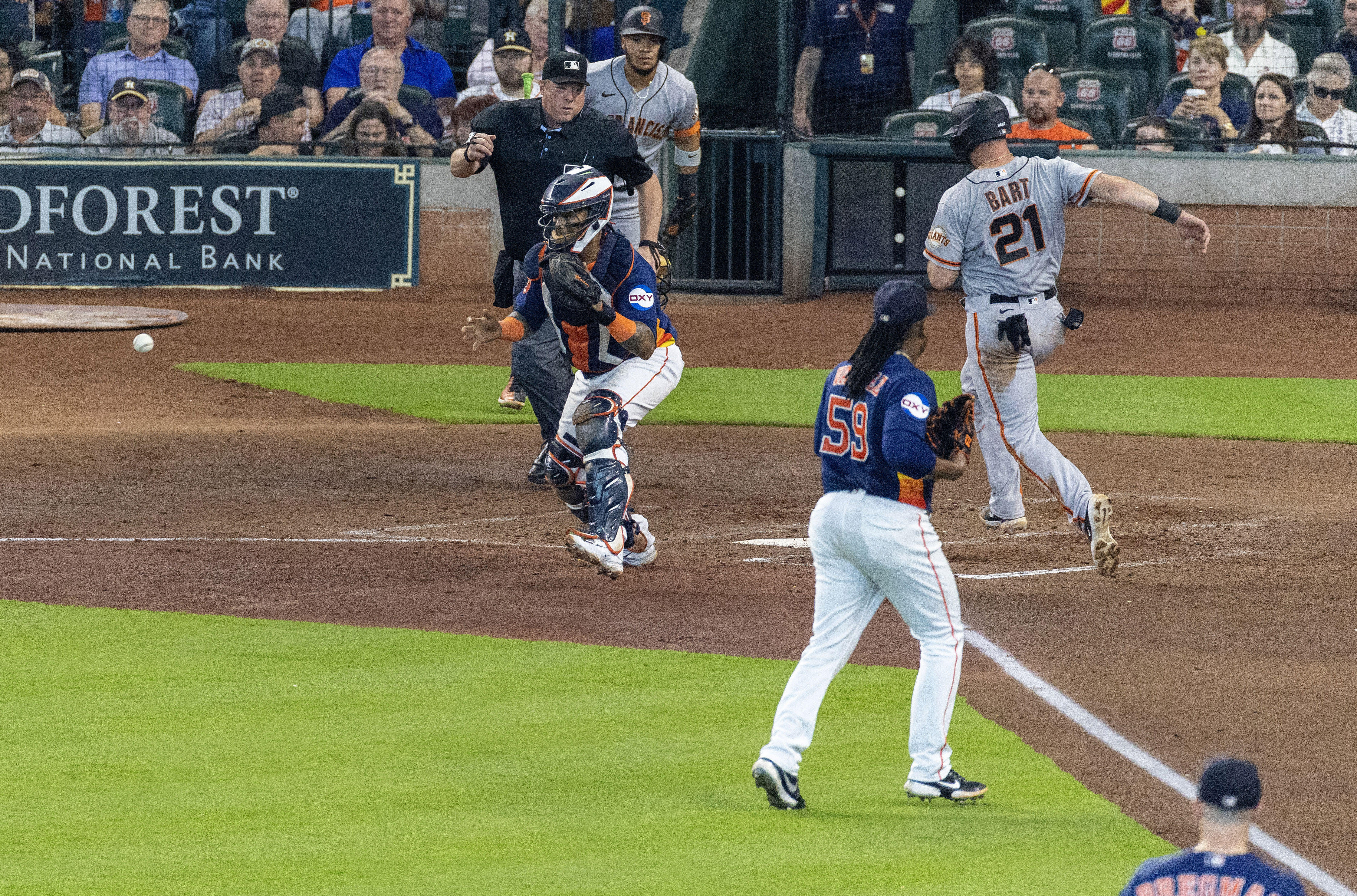 Houston, United States. 03rd May, 2023. San Francisco Giants starting  pitcher LOGAN WEBB during the MLB game between the San Francisco Giants and  the Houston Astros on Wednesday May 3, 2023, at