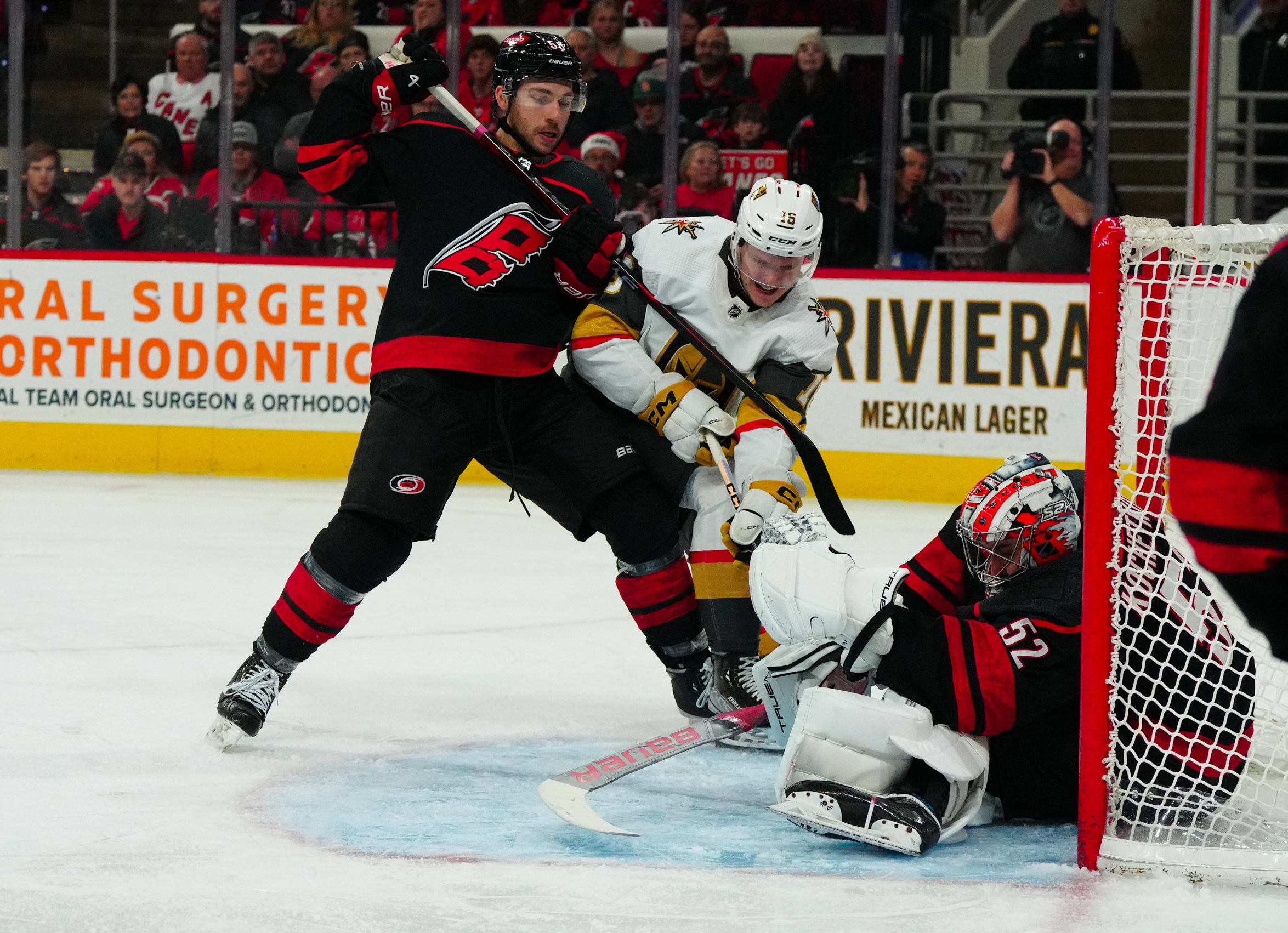 Second-period surge sends Hurricanes past Knights | Reuters