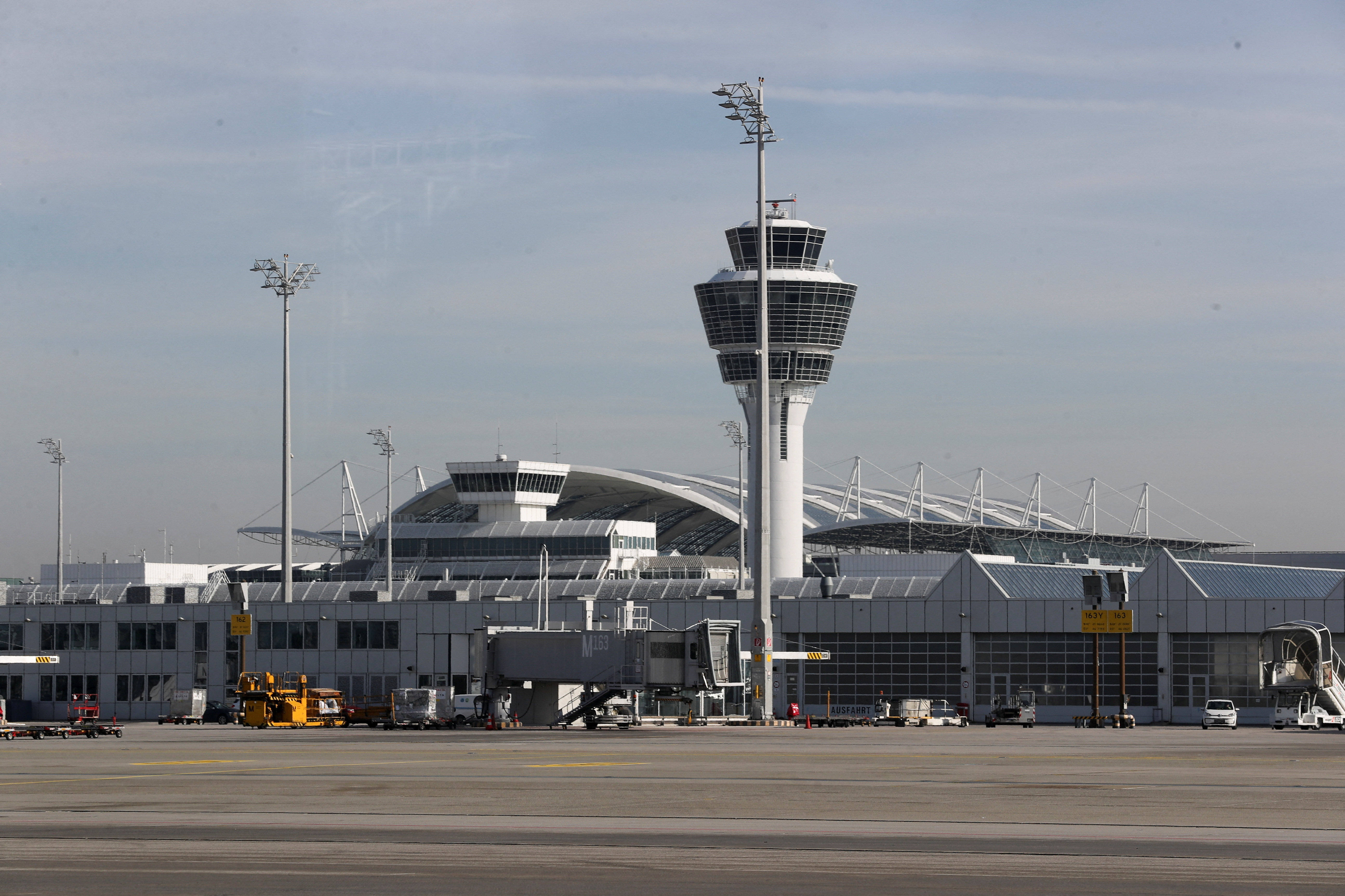 General view of the Munich International Airport