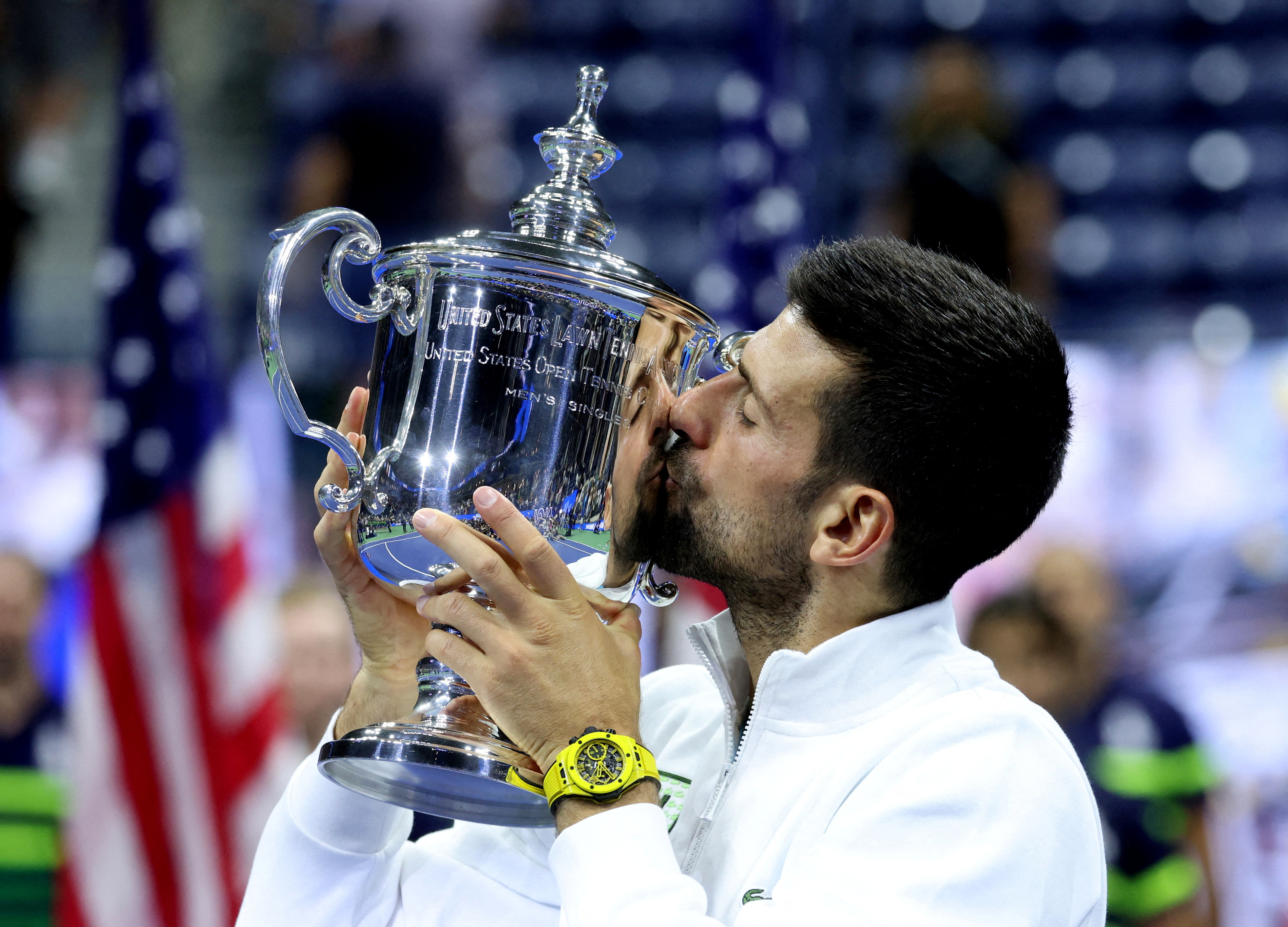 pouch brug dedikation Djokovic wins US Open for record equalling 24th Grand Slam | Reuters