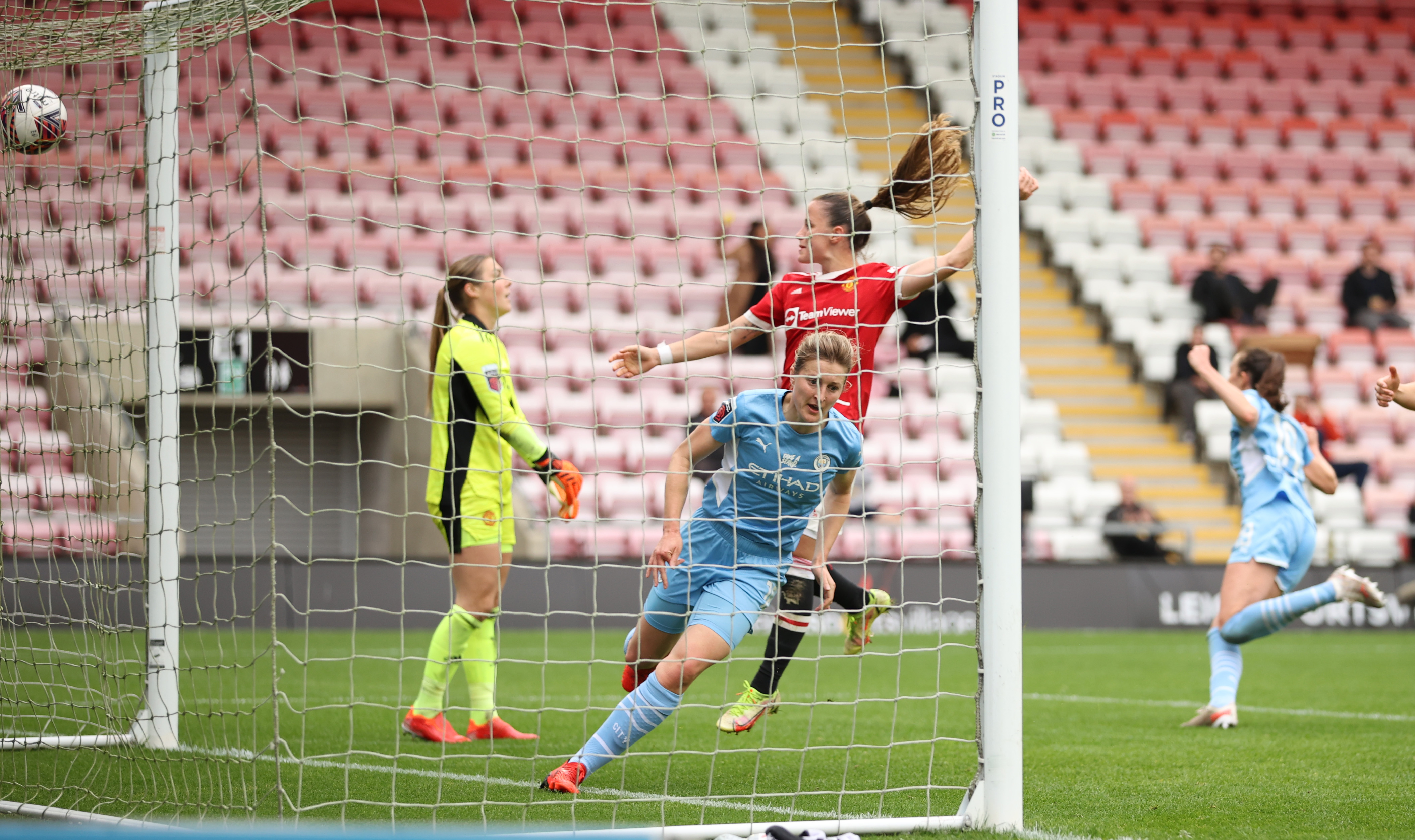 Manchester United held to 2-2 draw by Manchester City in WSL derby ...