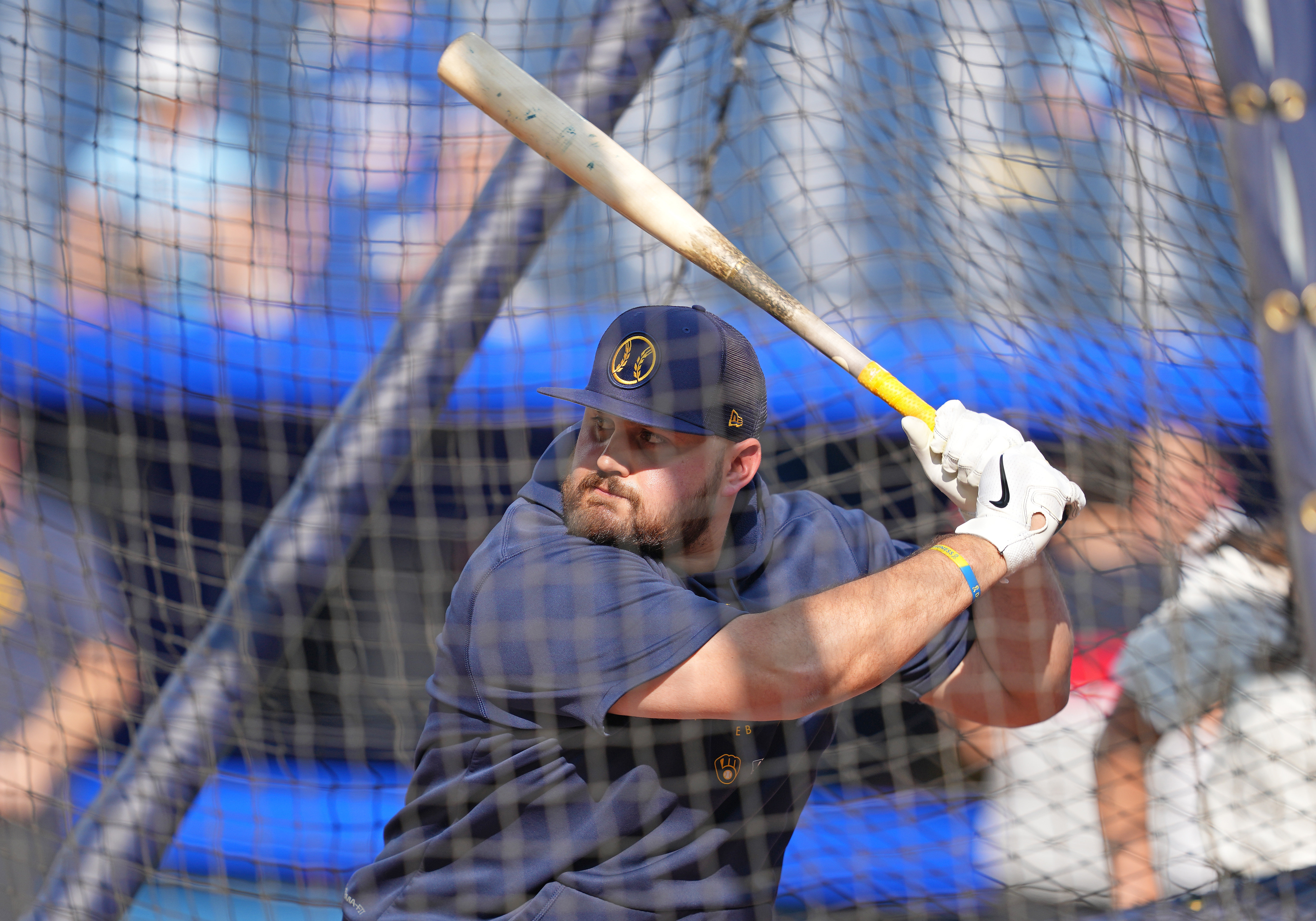 Abraham Toro of the Milwaukee Brewers poses for a portrait during Foto  di attualità - Getty Images