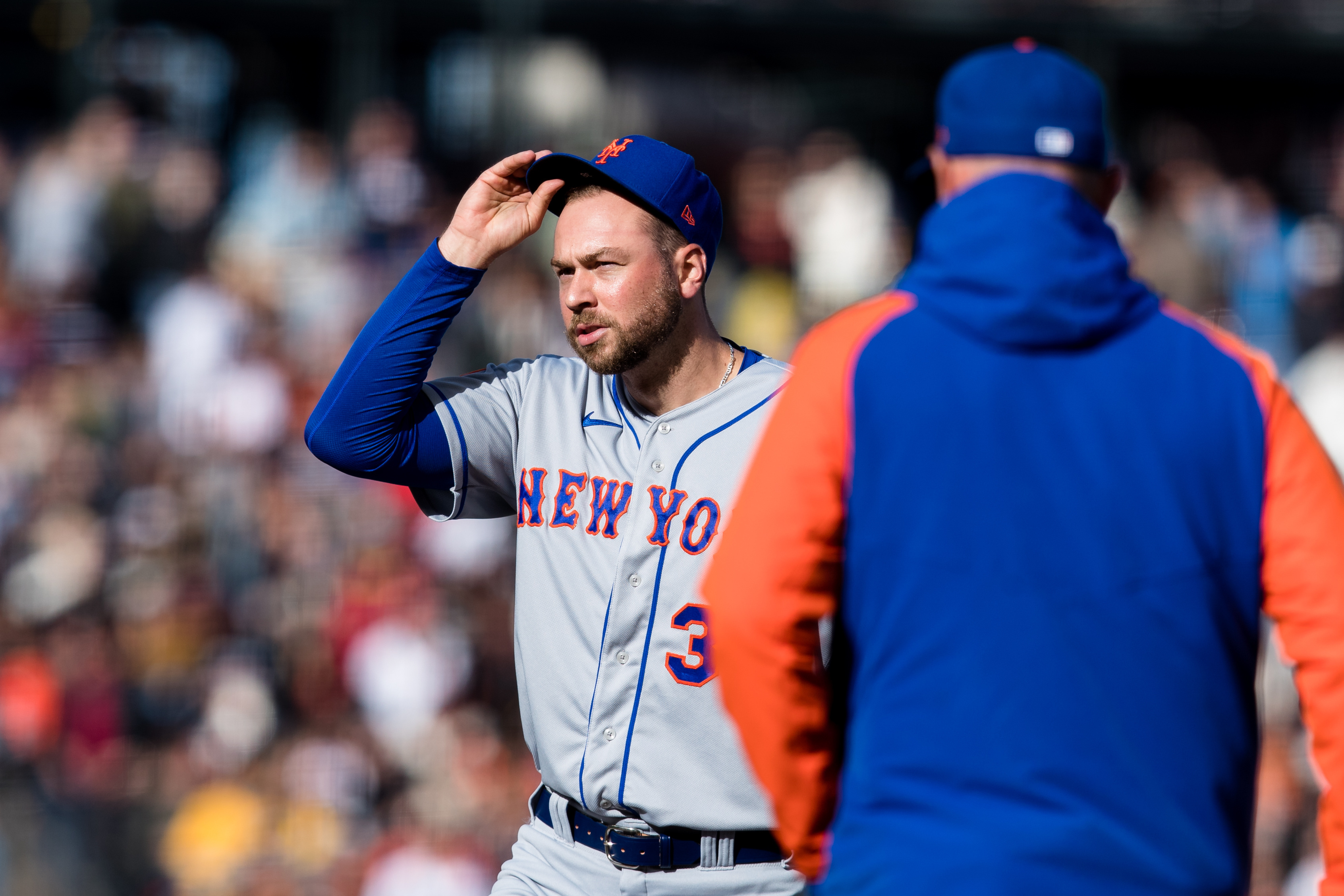 San Francisco Giants Outfielder Joc Pederson (23) during an MLB game  between New York Mets and San Francisco Giants at the Oracle Park in San  Francisc Stock Photo - Alamy