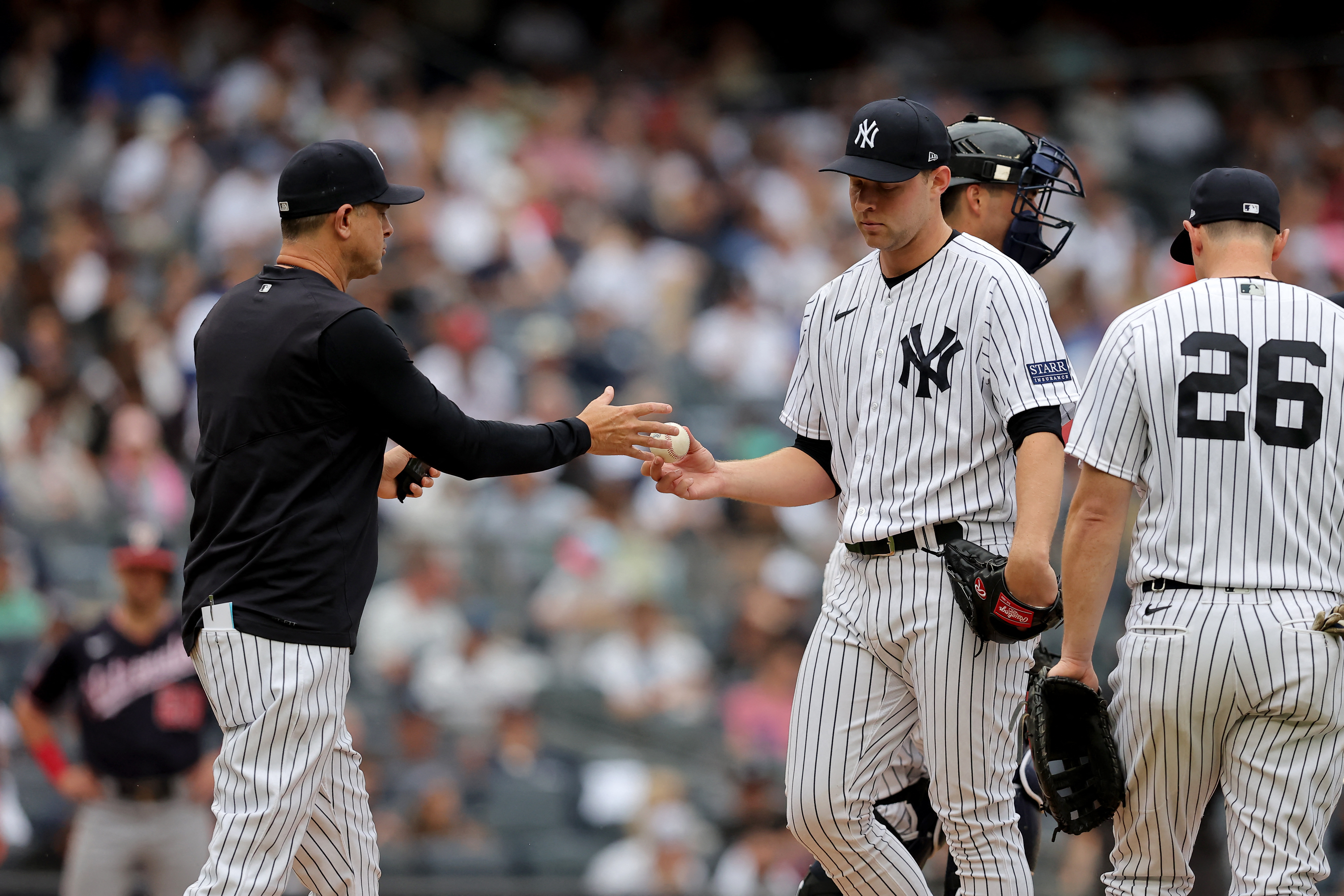 Nationals stay hot with victory over fading Yankees