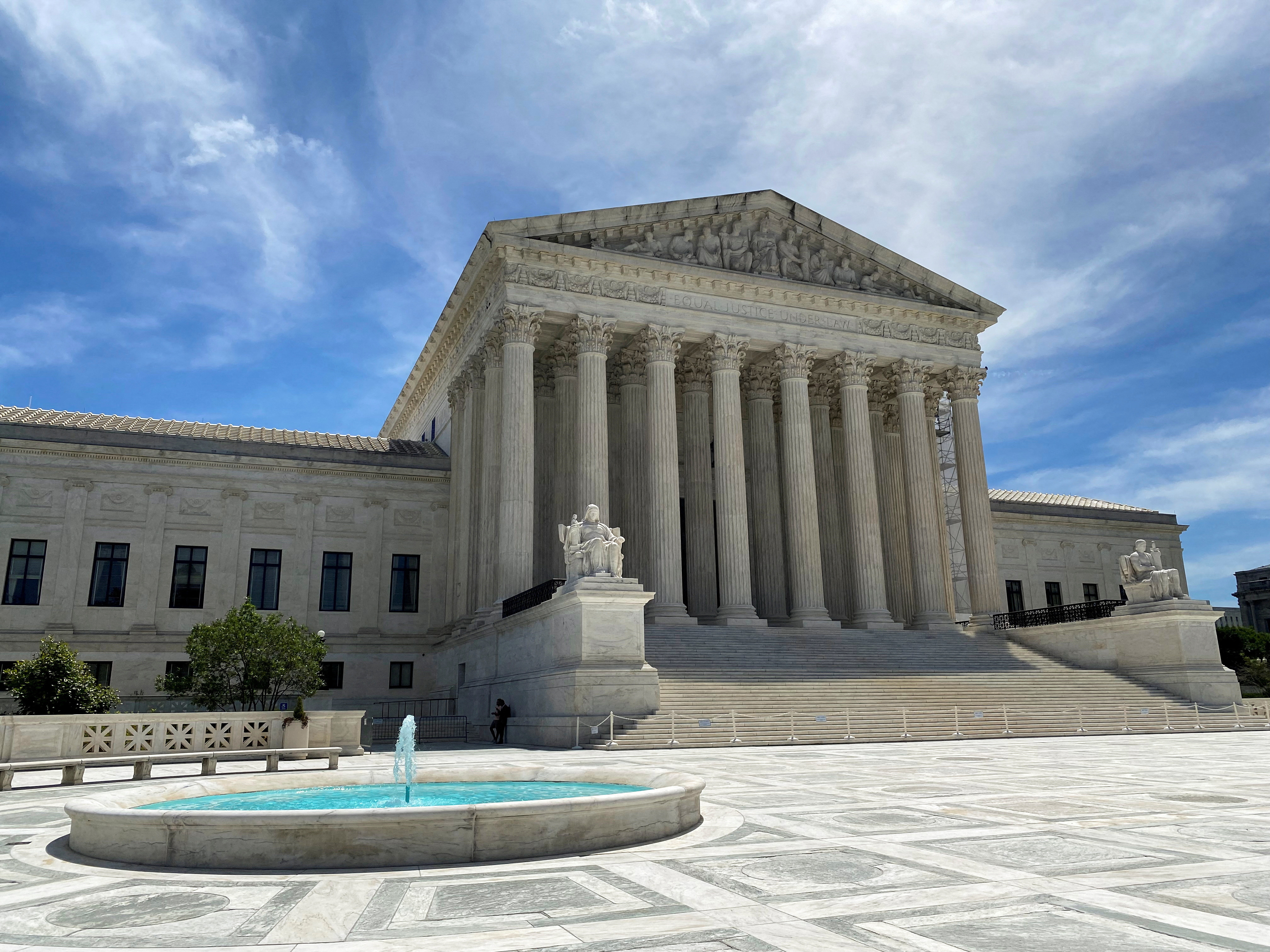 The U.S. Supreme Court building in Washington