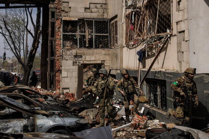 Russia's attack of Ukraine continues in Kharkiv