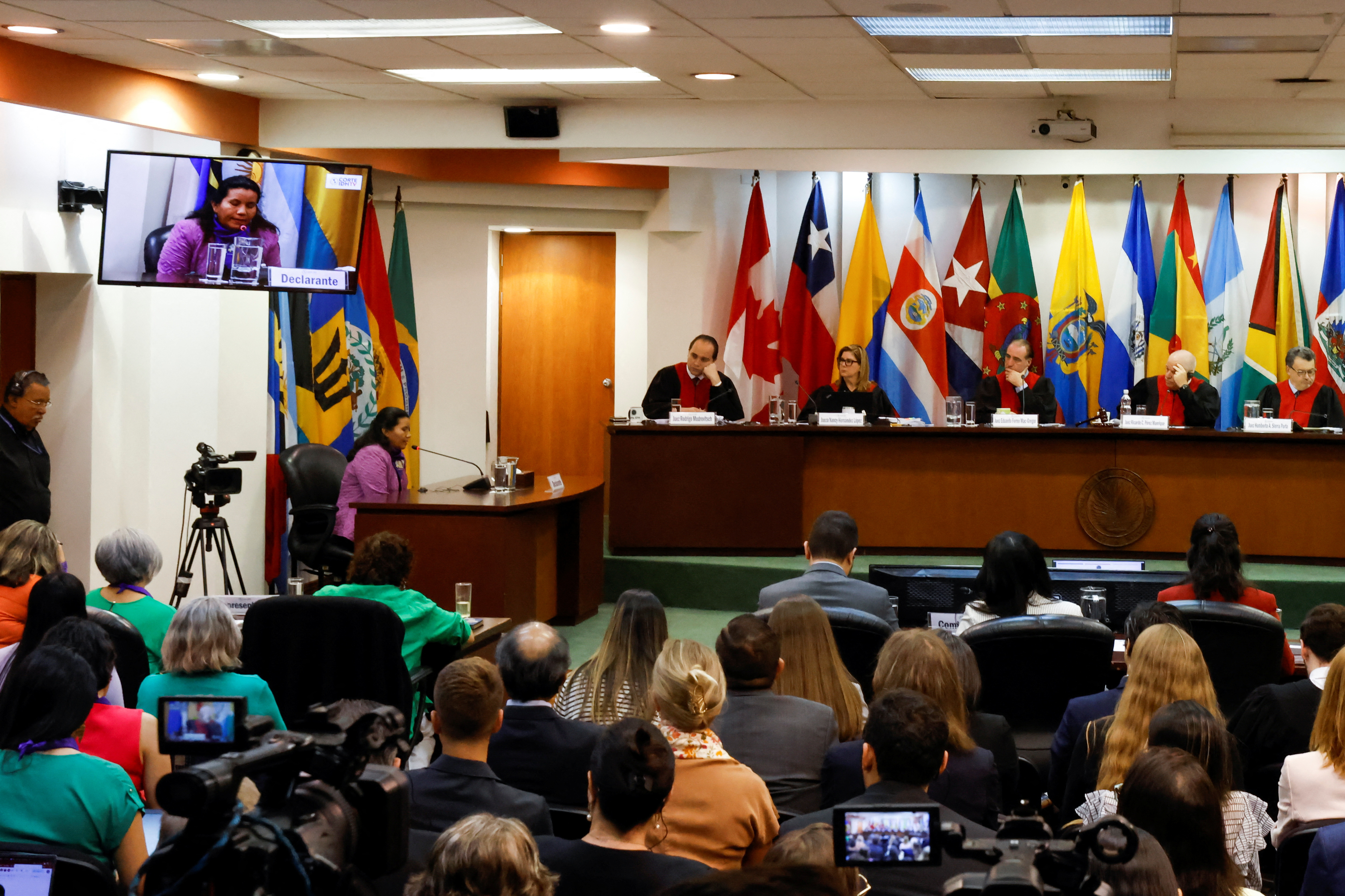 Session of the the Inter-American Court of Human Rights in San Jose