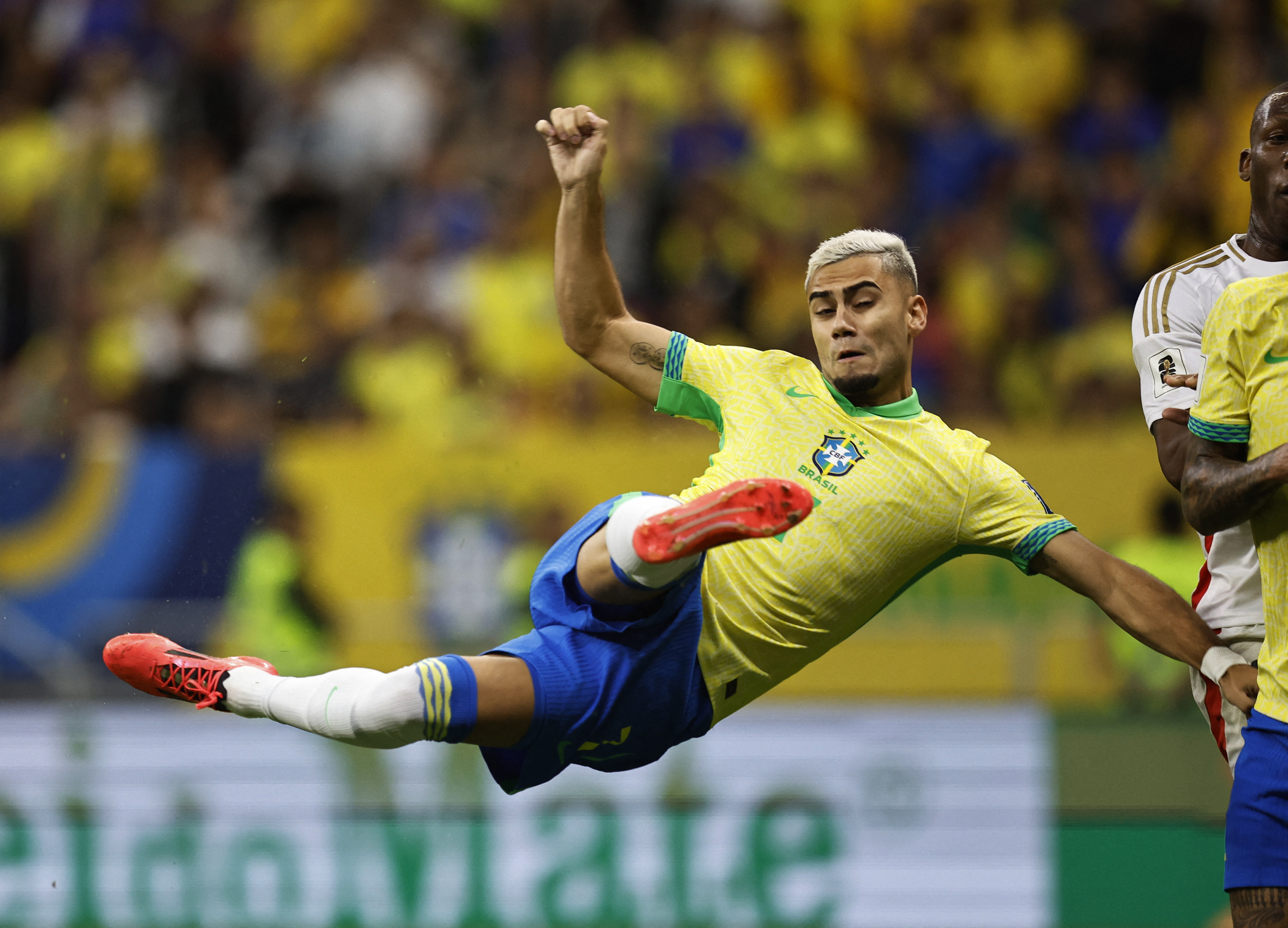 Raphinha's penalty double helps Brazil to 4-0 win over Peru | Reuters