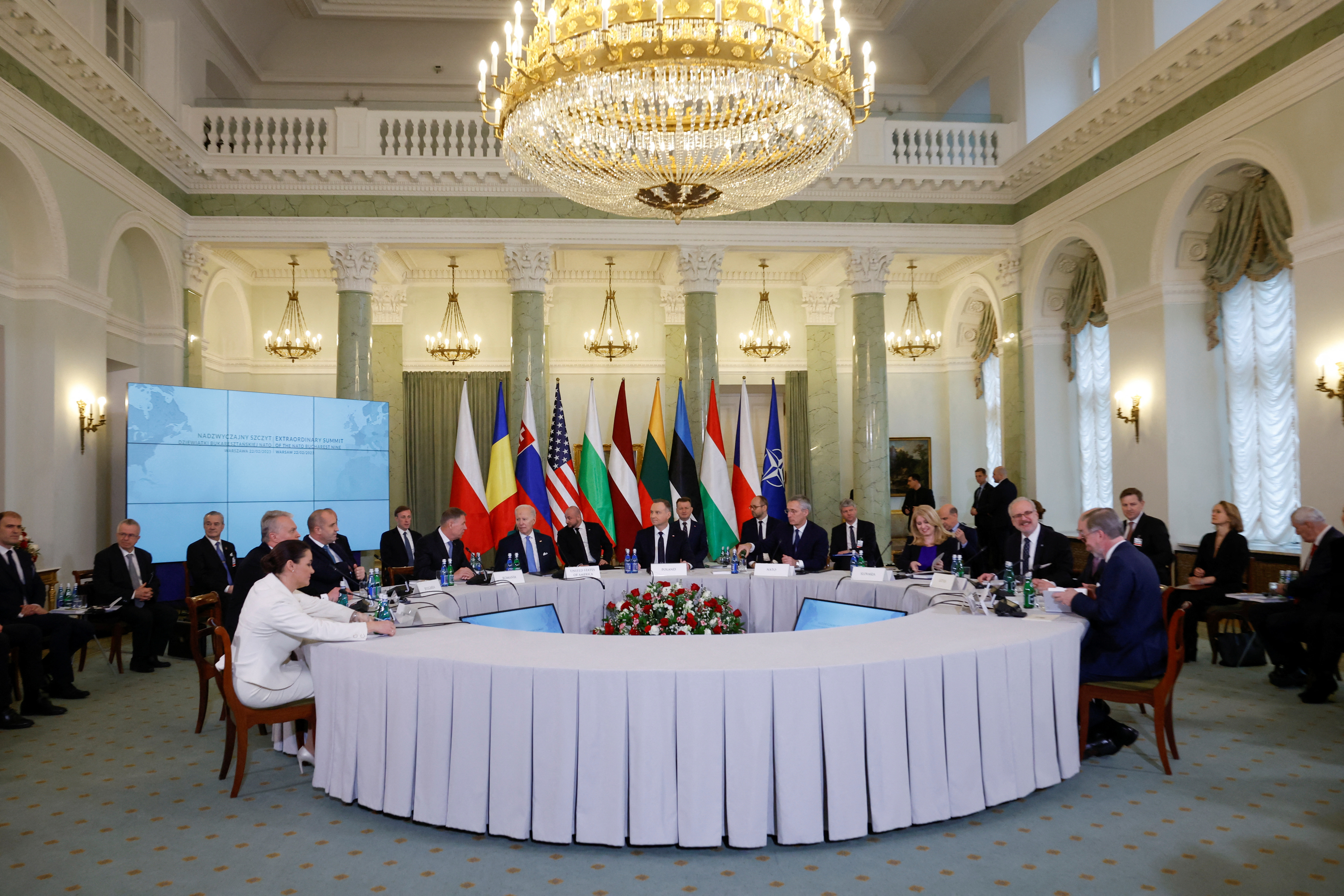 NATO Bucharest Nine (B9) Summit in Warsaw