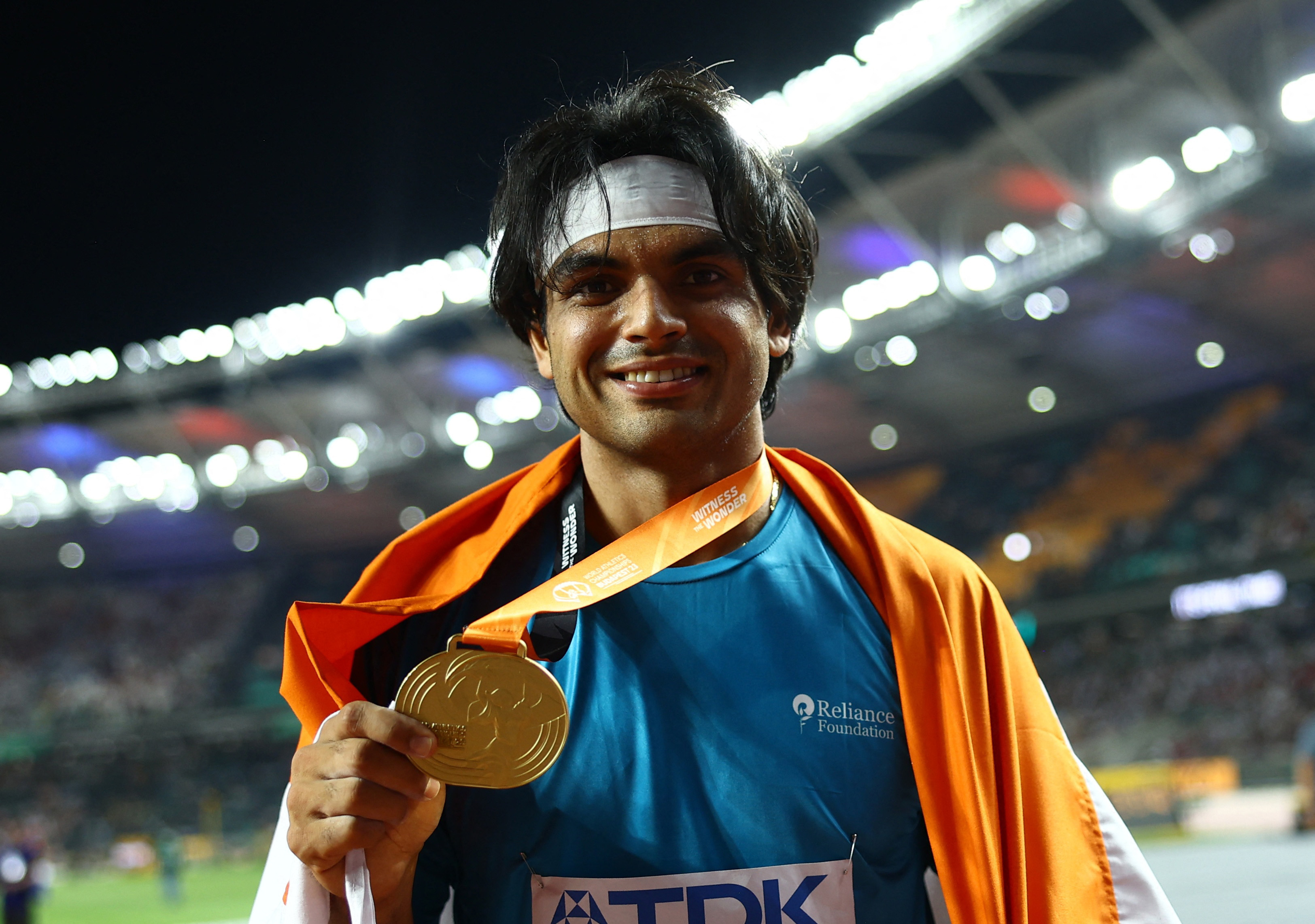 Chopra Wins India's First Gold At World Championships In Javelin | Reuters