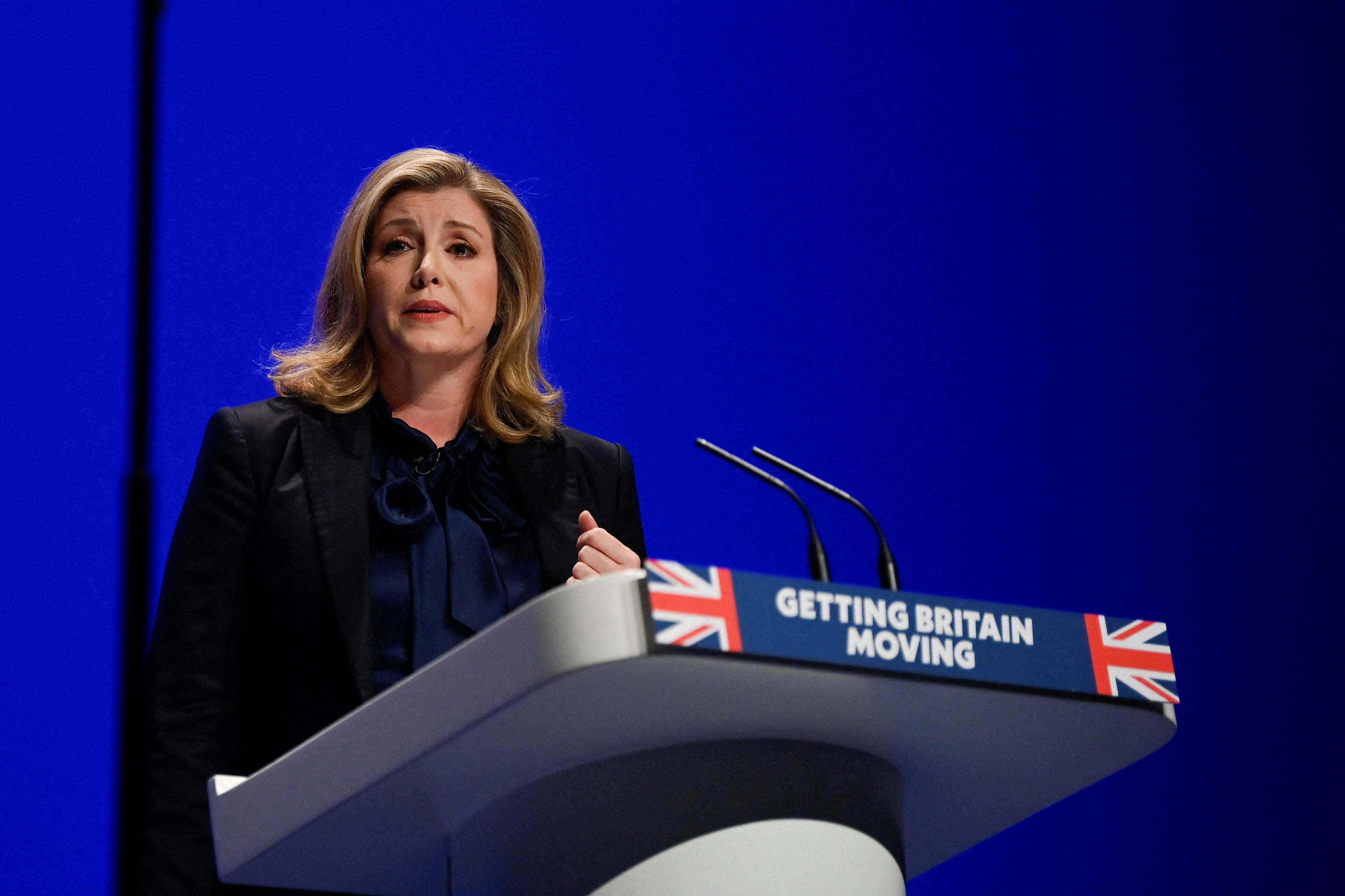 Britain's Conservative Party annual conference in Birmingham