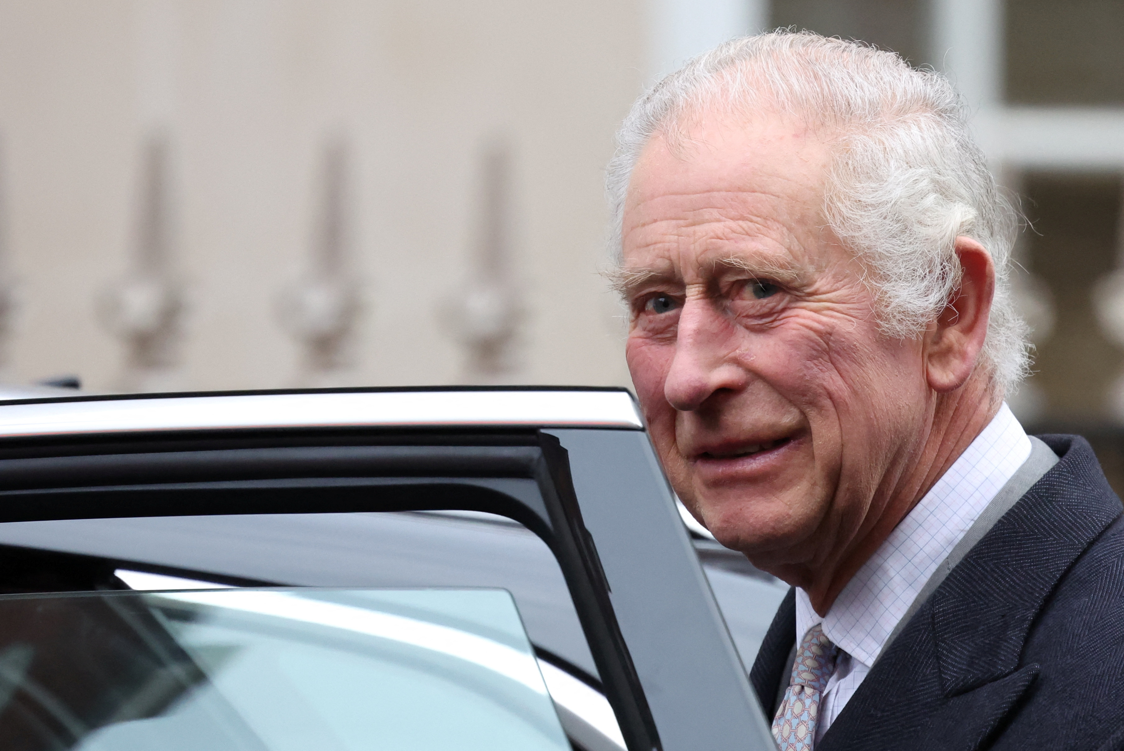 Britain's King Charles leaves hospital after prostate treatment | Reuters