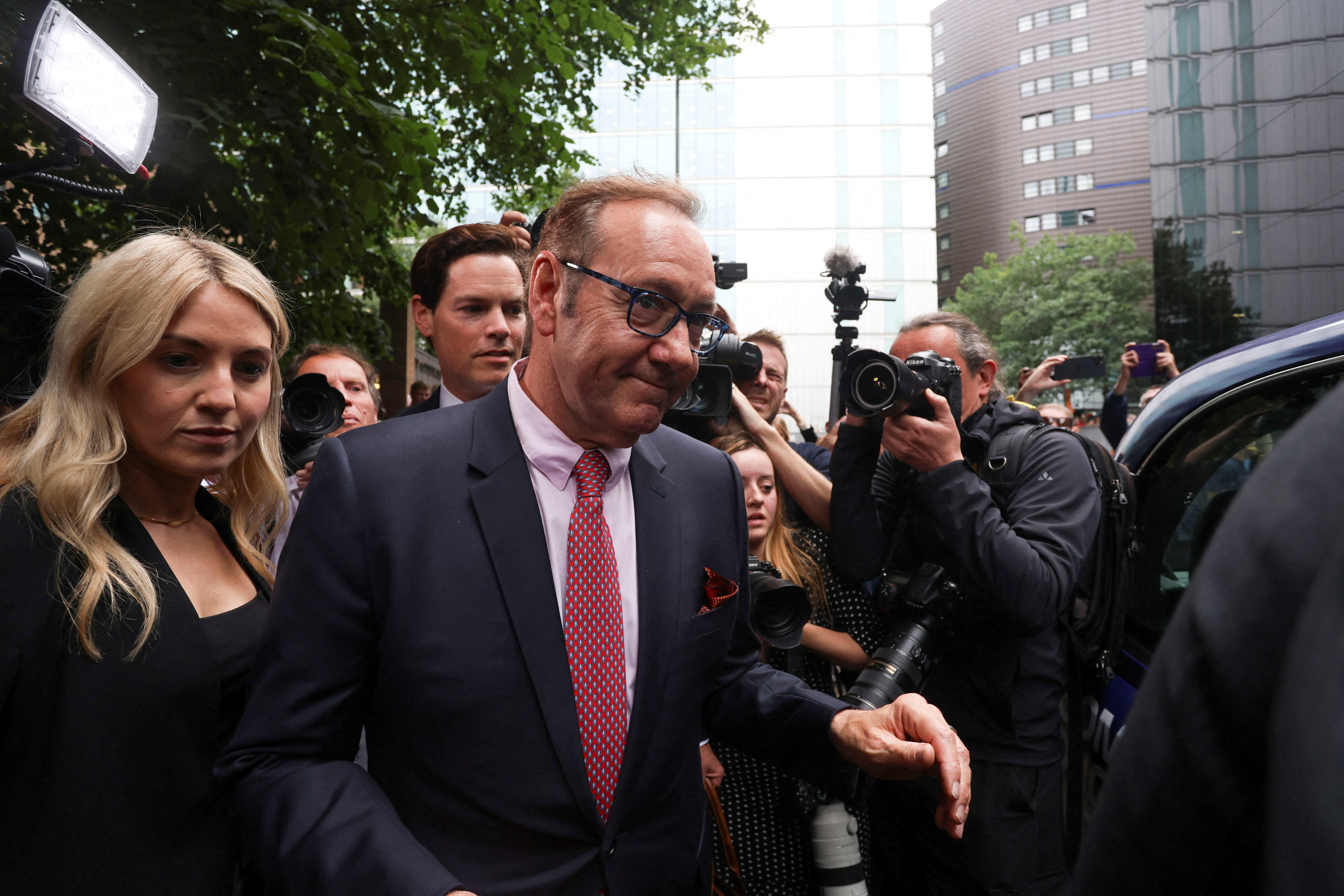 Kevin Spacey acquitted of all nine sexual offence charges in London trial Reuters image