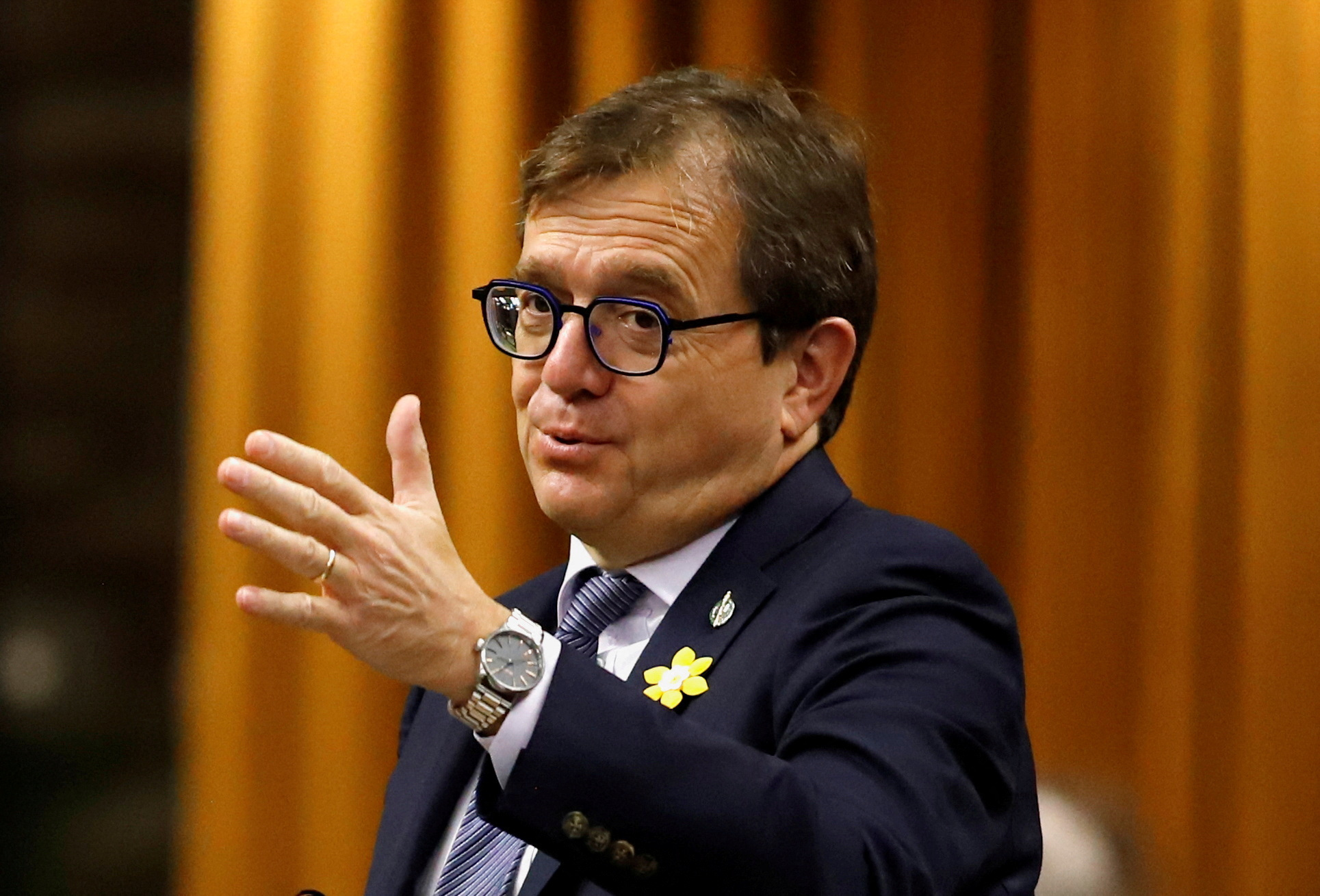 anada's Minister of Natural Resources Jonathan Wilkinson speaks during Question Period in the House of Commons on Parliament Hill in Ottawa