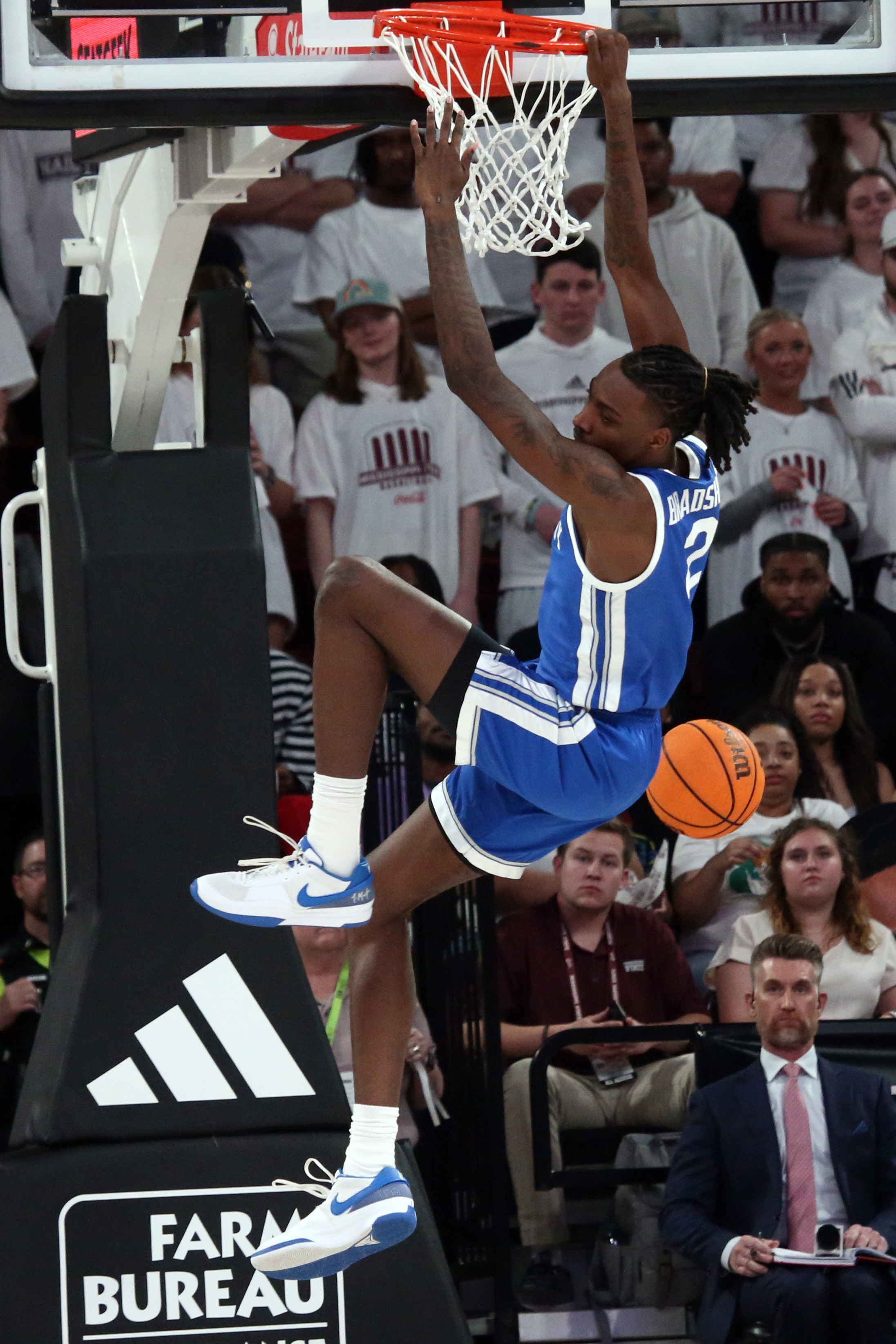 Reed Sheppard's heroics lift No. 16 Kentucky over Mississippi State