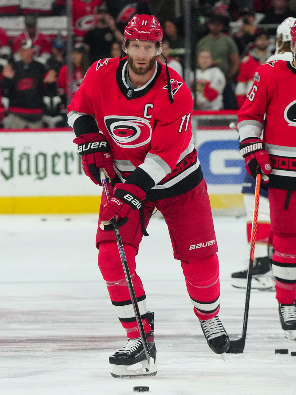 Carolina Hurricanes hit it out of the park in more ways than one on Friday