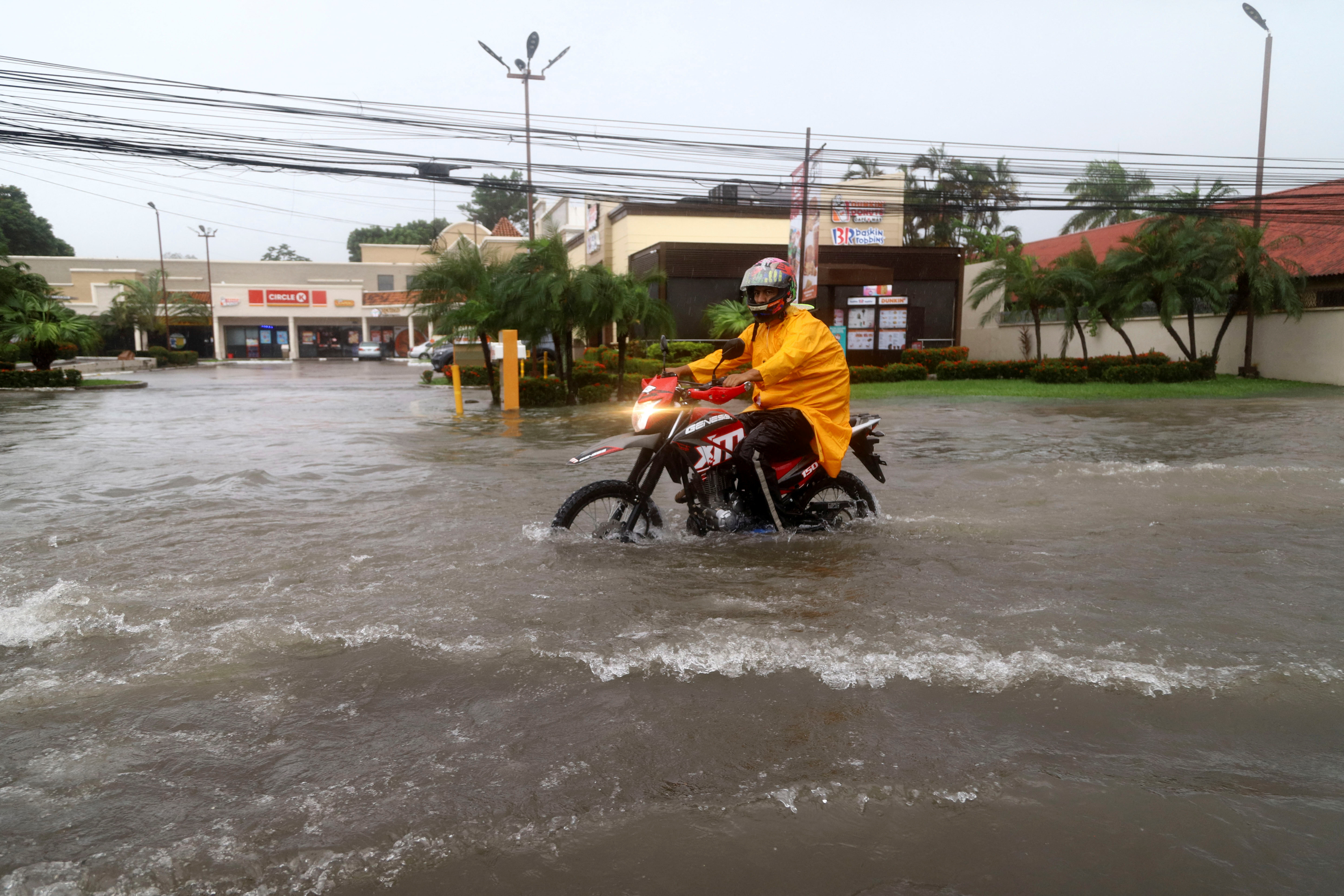 Tropical Storm Sara hits Honduras