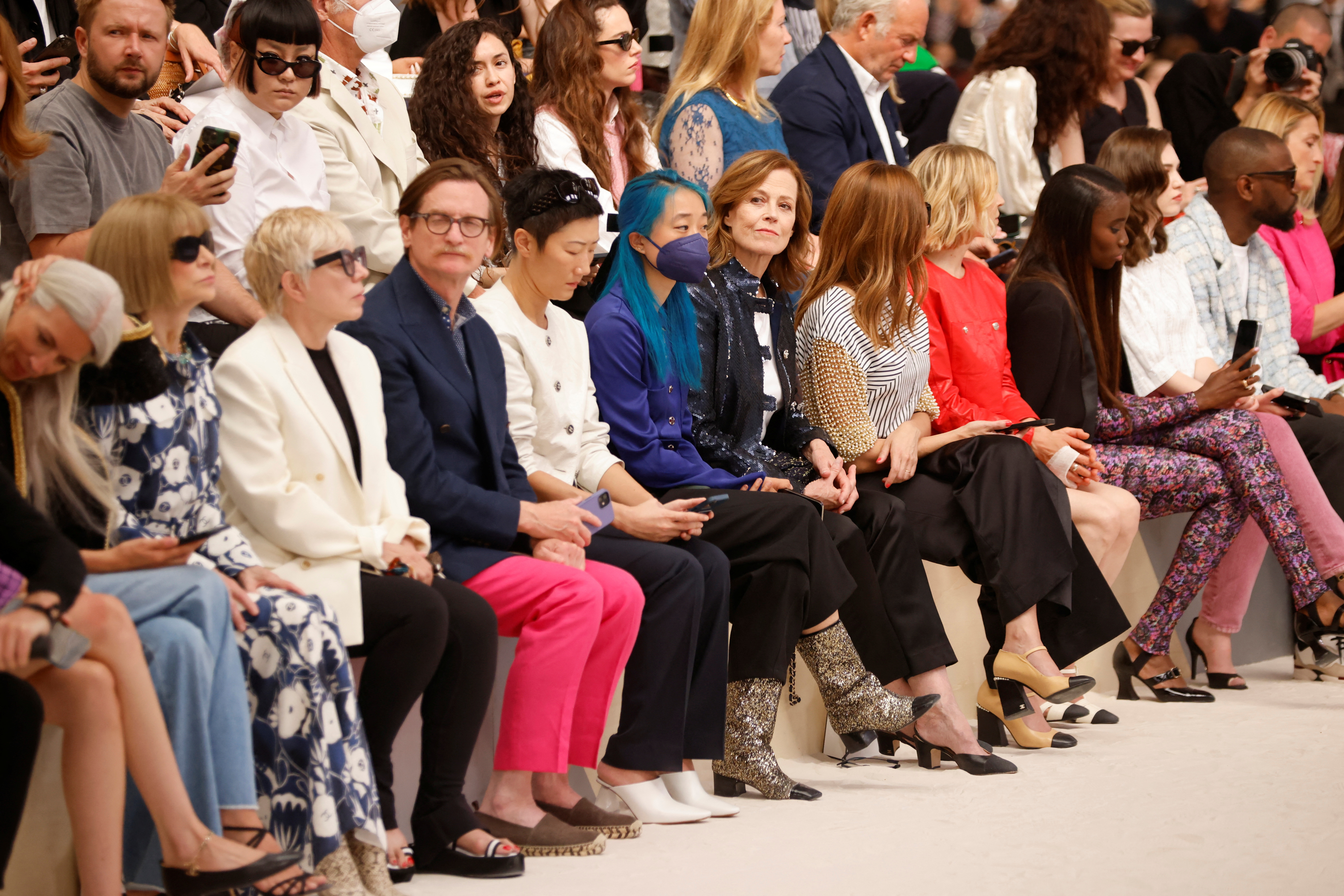 Front Row @ Chanel Fall 2023 Haute Couture