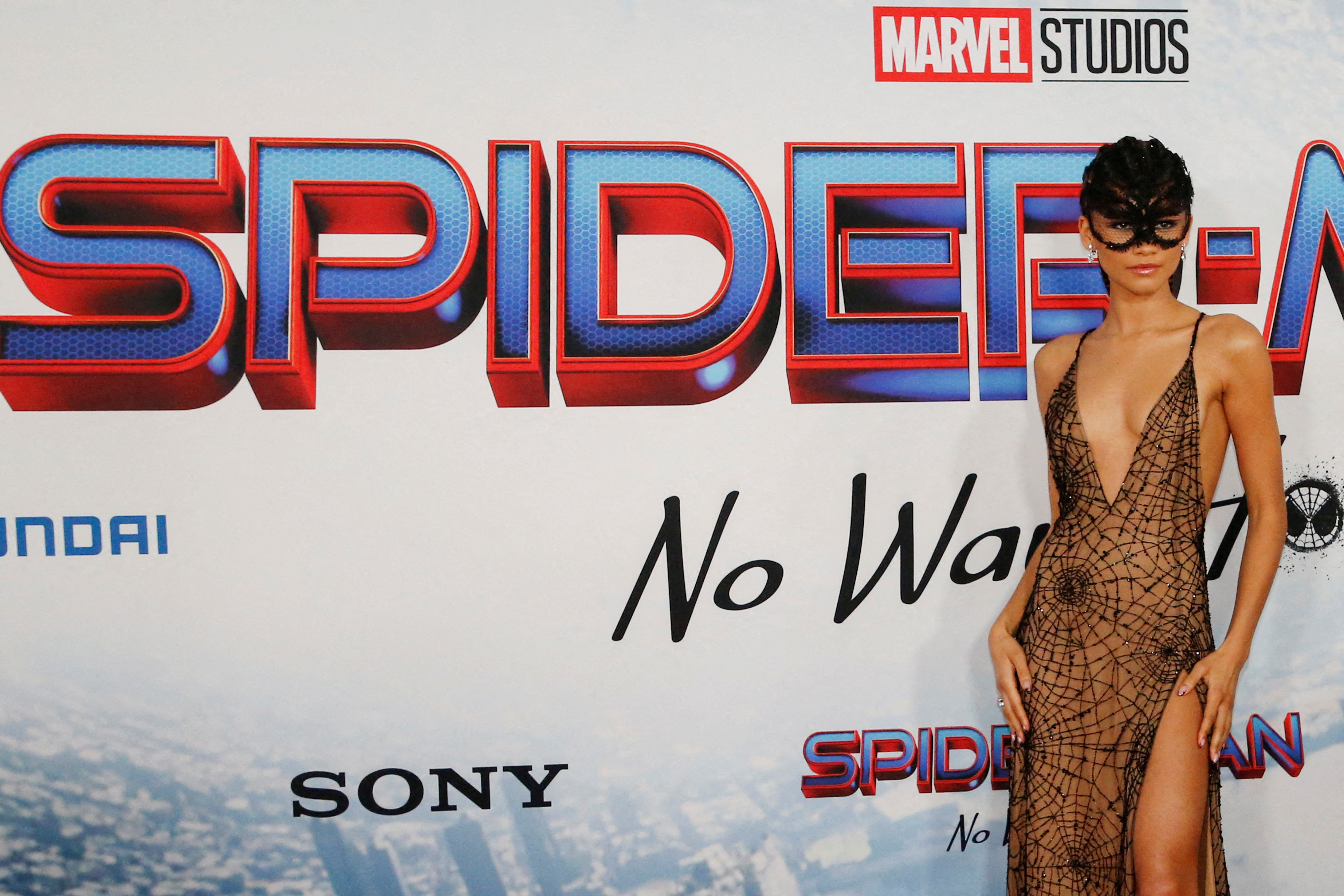 Cast member Zendaya attends the premiere for the film Spider-Man: No Way Home in Los Angeles, California, December 13, 2021. REUTERS/Mario Anzuoni/File Photo