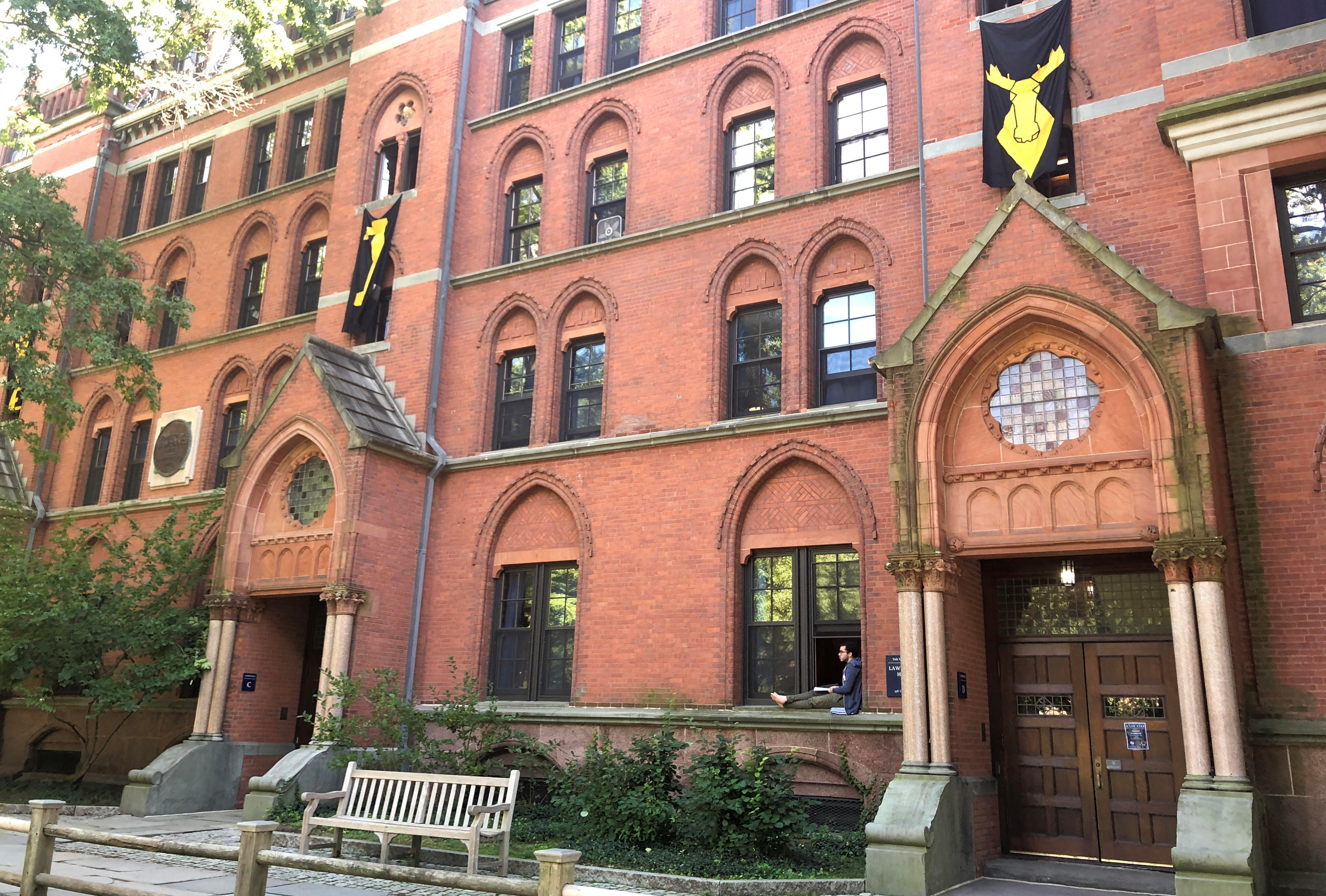 Lawrance Hall is shown at Yale University in New Haven