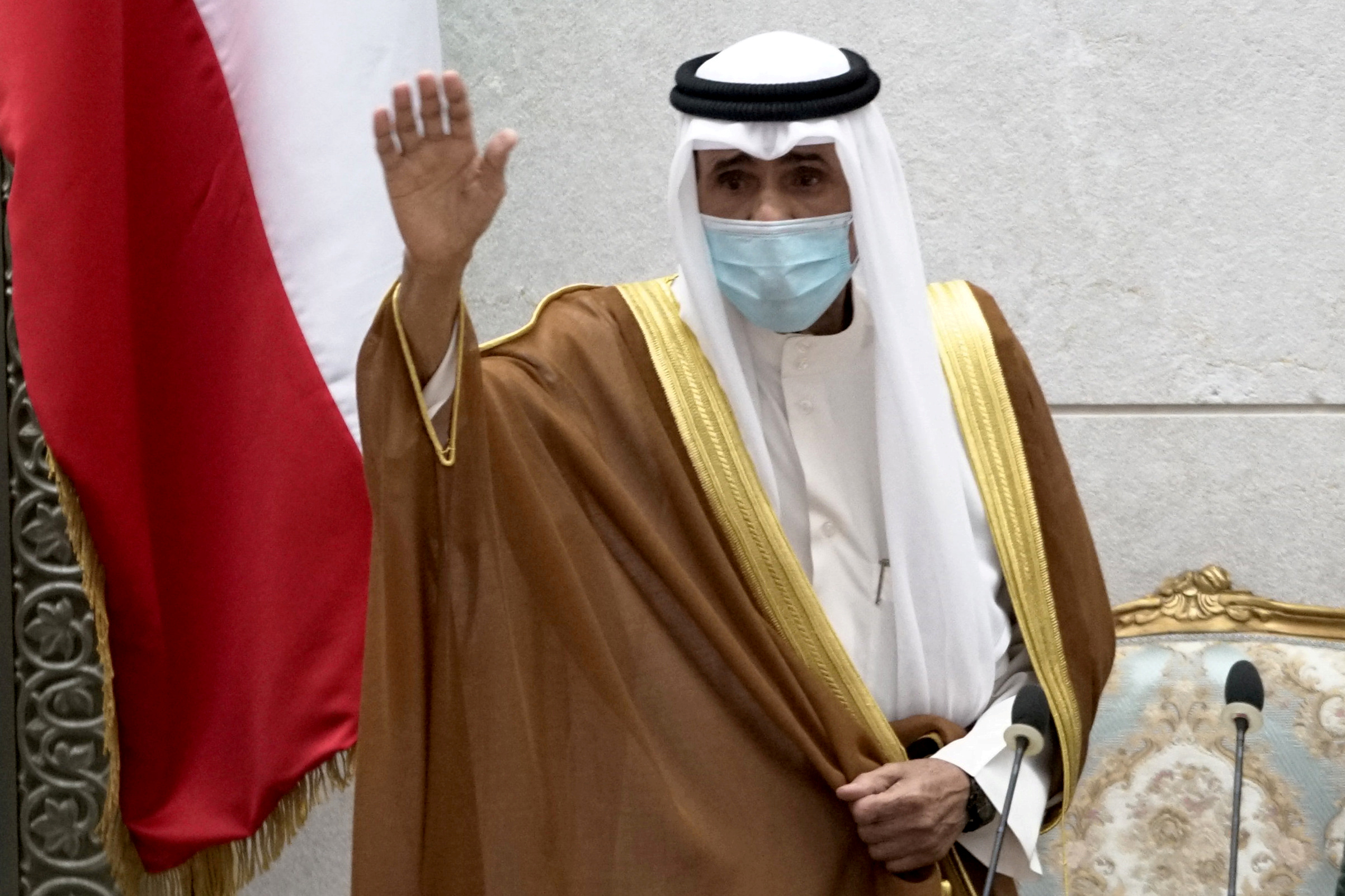 FILE PHOTO: Sheikh Nawaf al Ahmed al Sabah is sworn-in as new Emir of Kuwait
