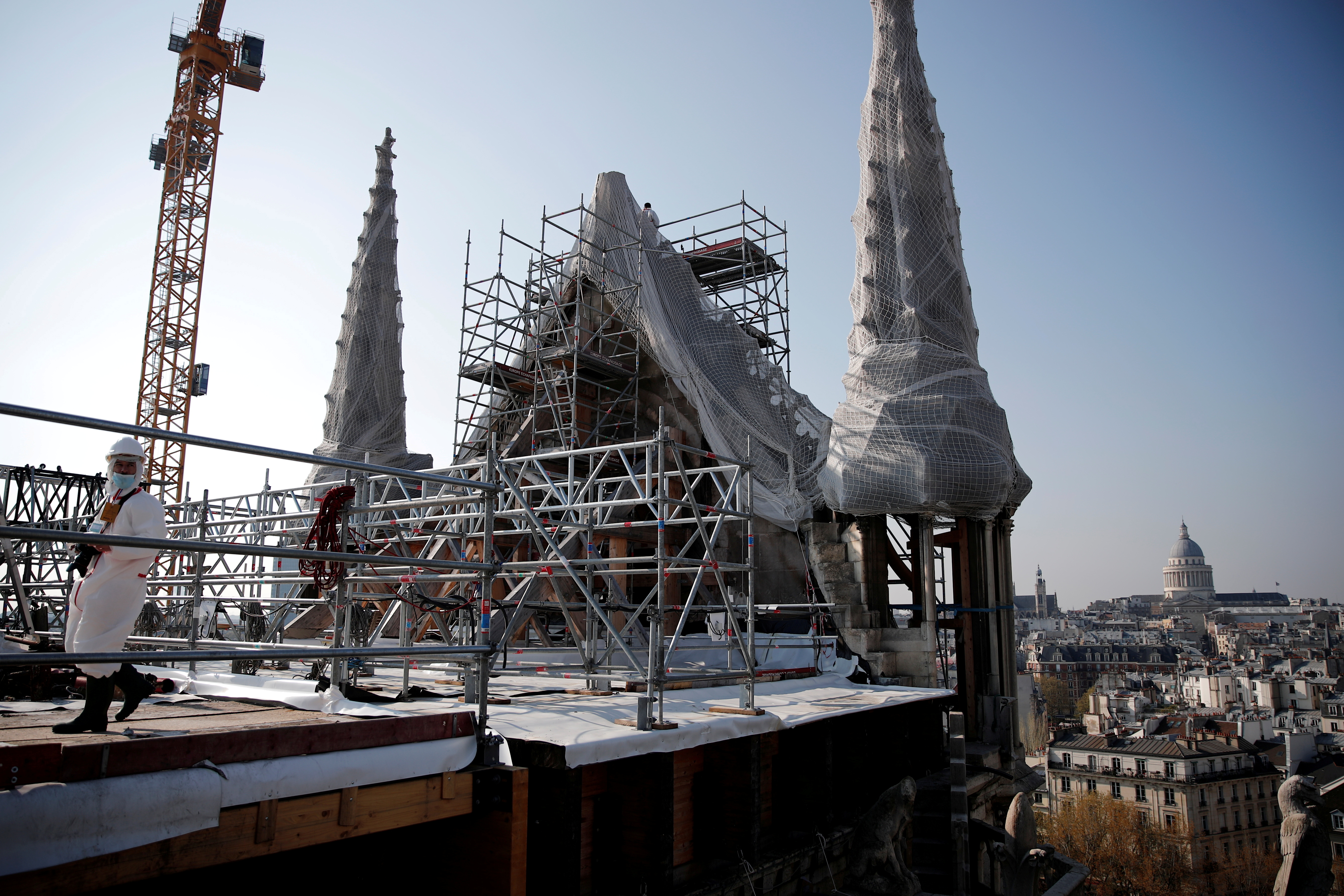 Second anniversary of the Notre-Dame de Paris Cathedral blaze