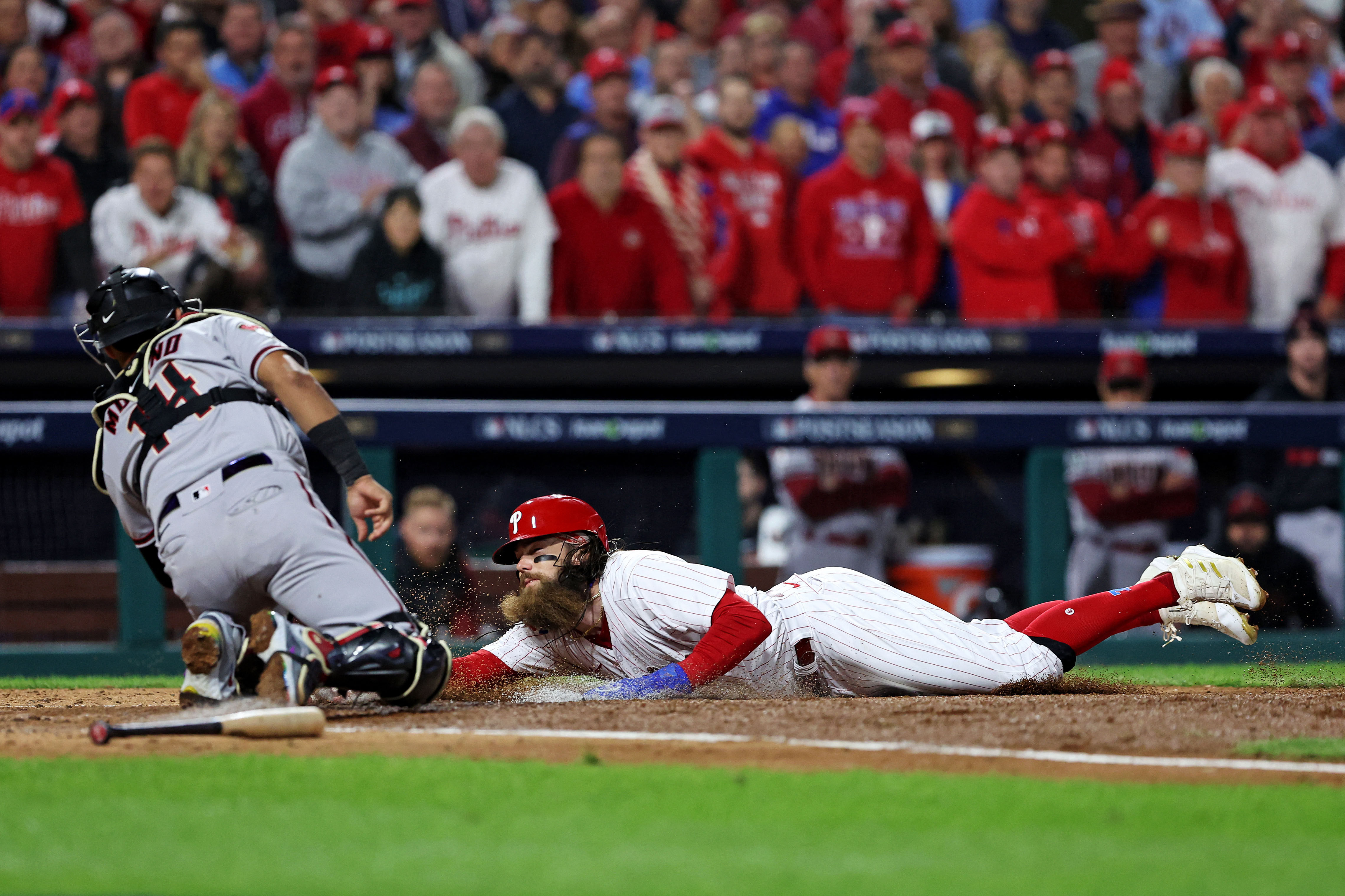 Early homers propel Phils past D-backs in NLCS opener - Field