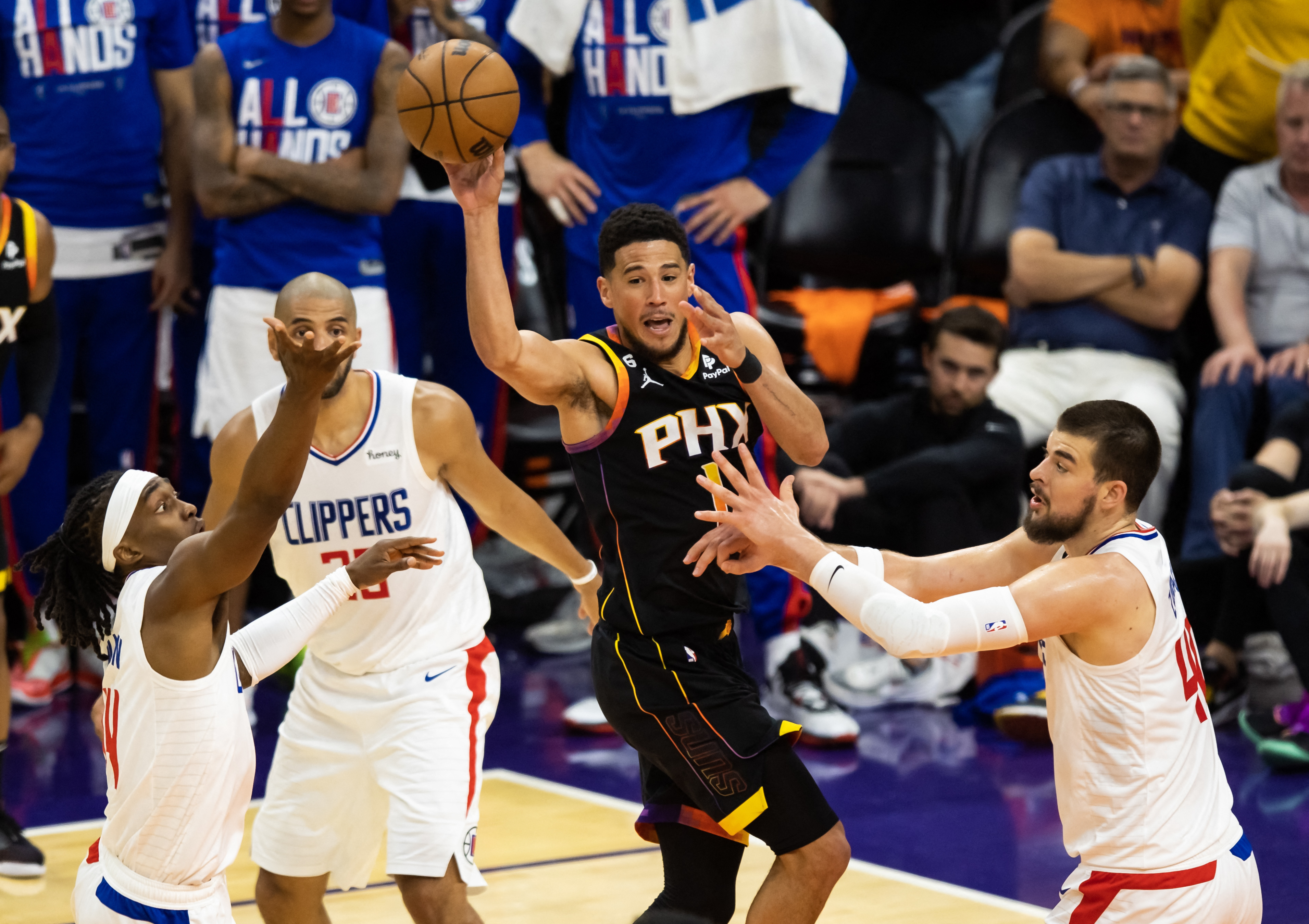 Booker Scores 47, Leads Suns Past Clippers to Win Series (Highlights) - The  National Herald