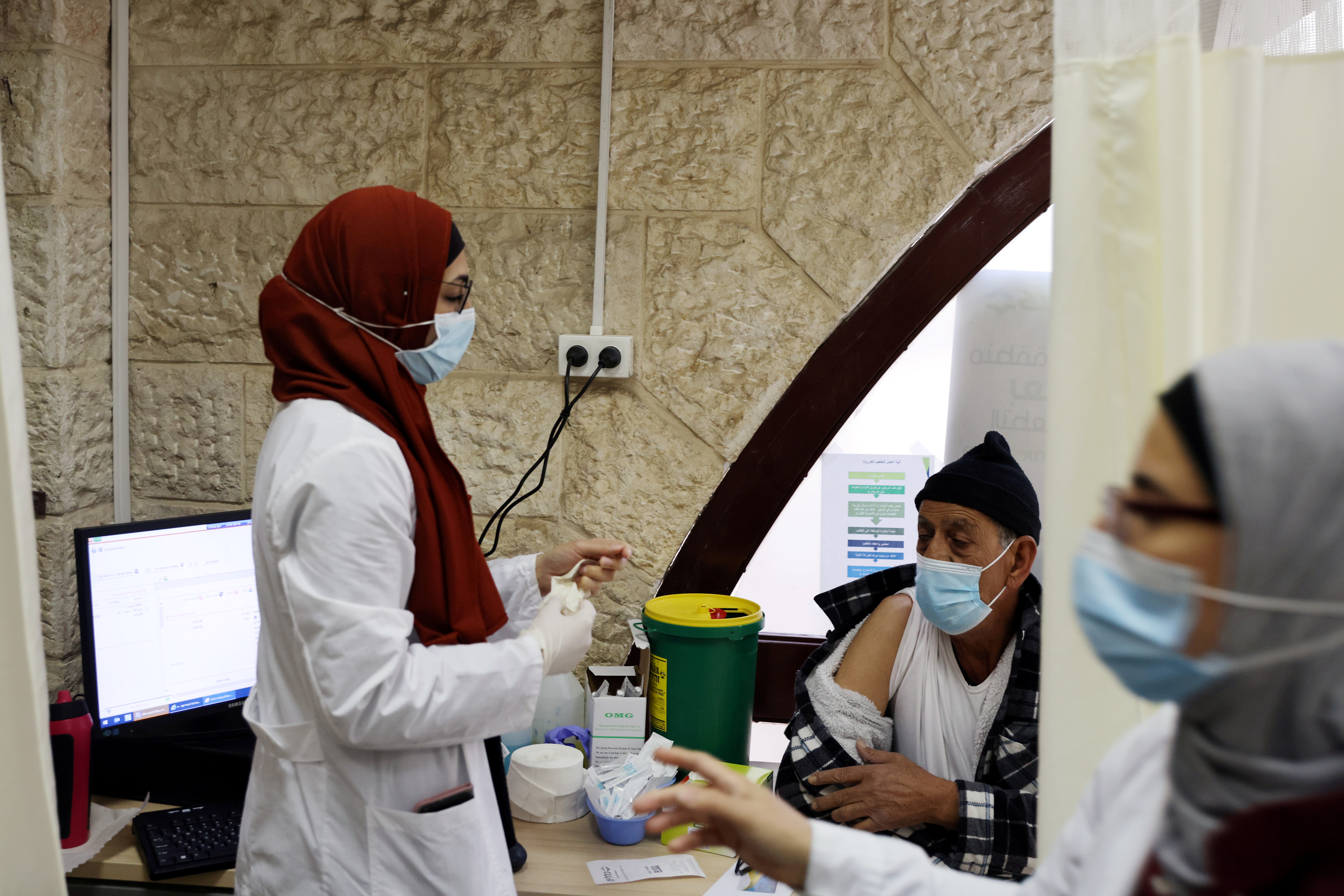 Some Israeli Arabs, Jerusalem Palestinians wary of coronavirus vaccine