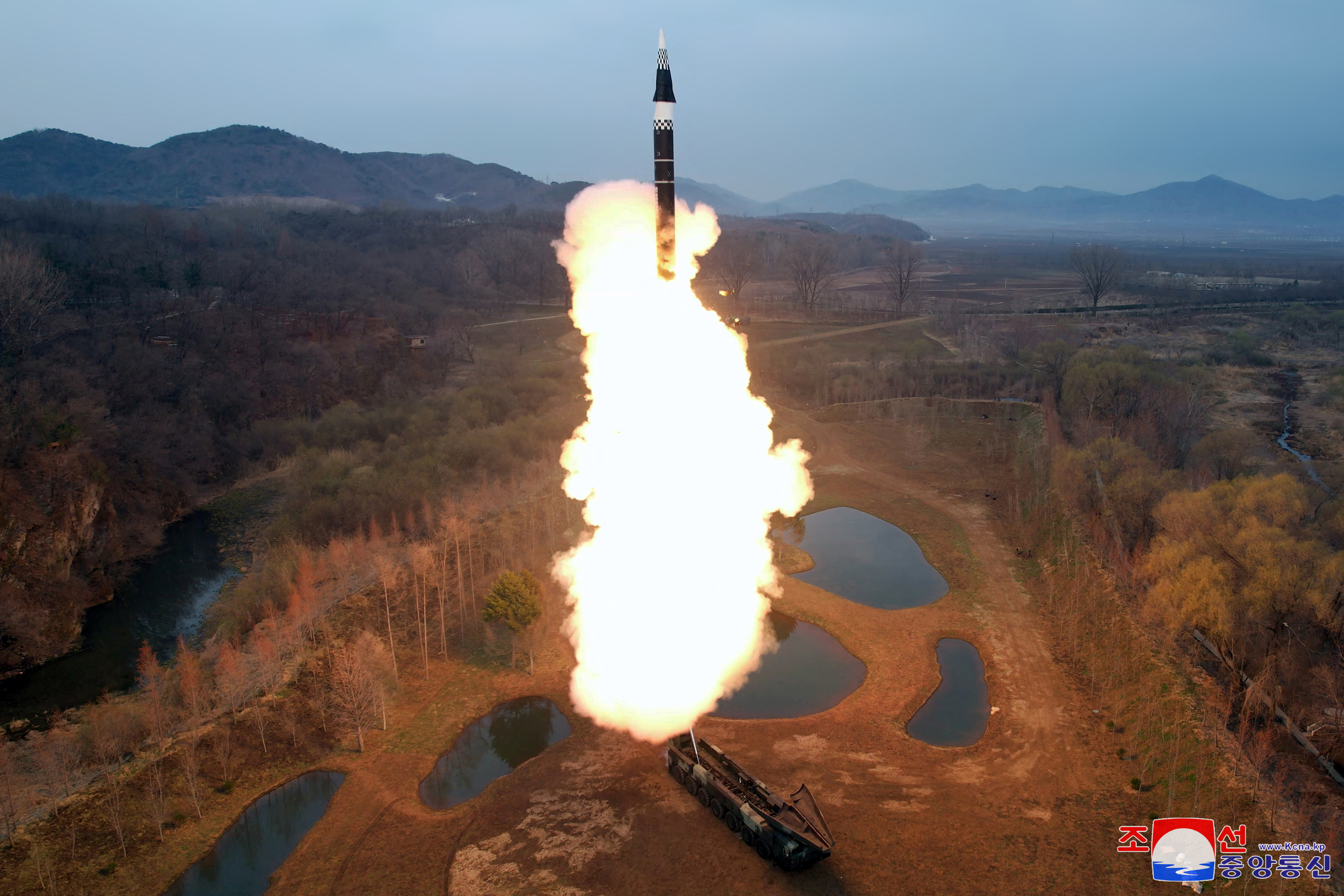 North Korea says it test-fired new solid-fuel hypersonic missile